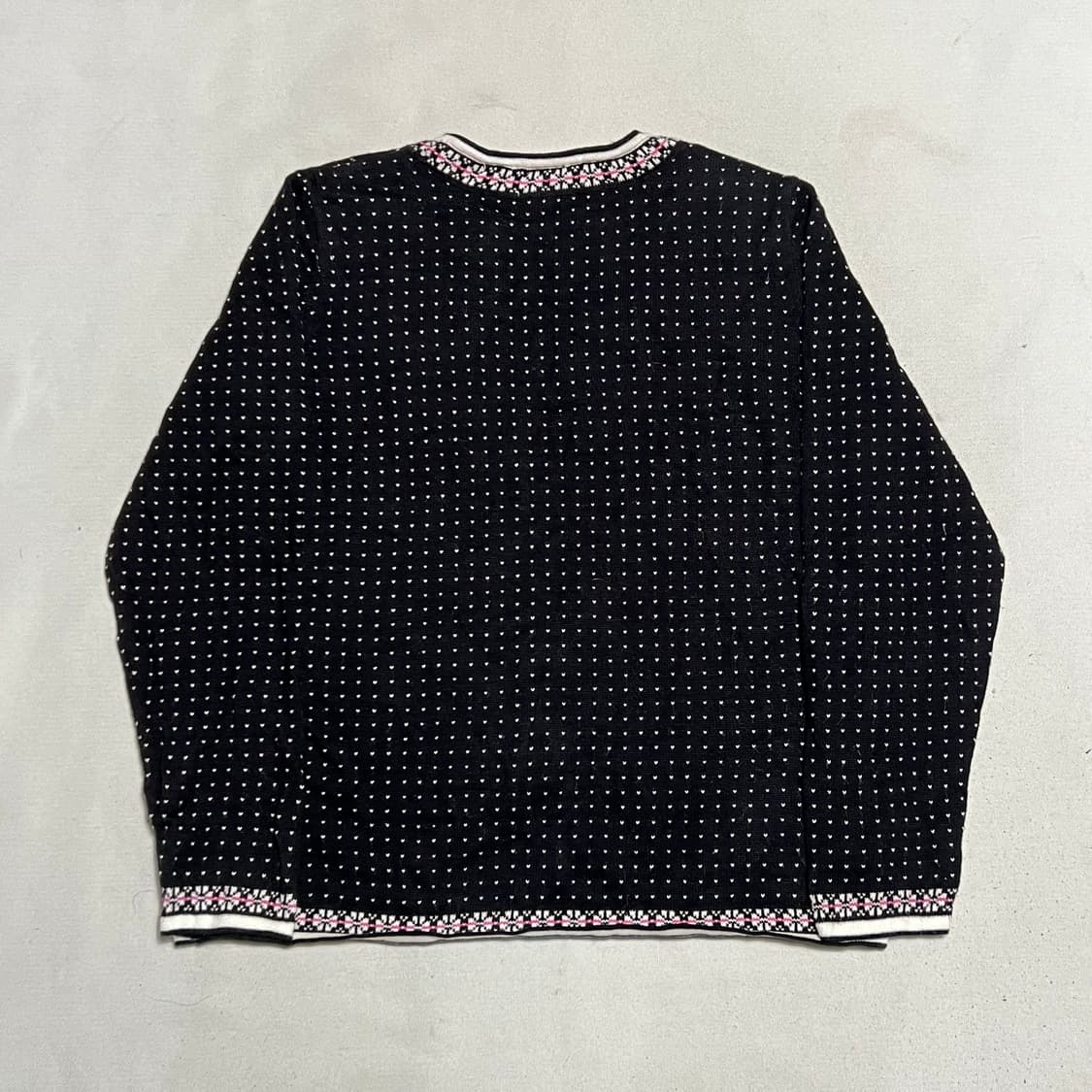 M 알프레드 더너 블랙 크리스마스 크루넥 니트 상품이미지3