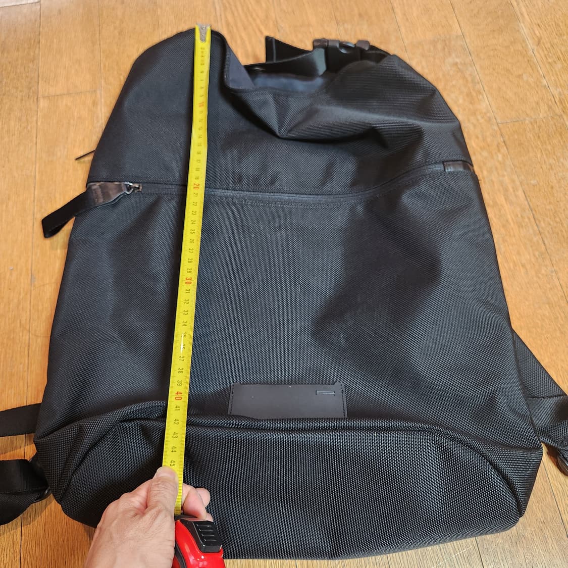 “깔끔한 간지💼 KYLIAN 올블랙 백팩”
 상품이미지8