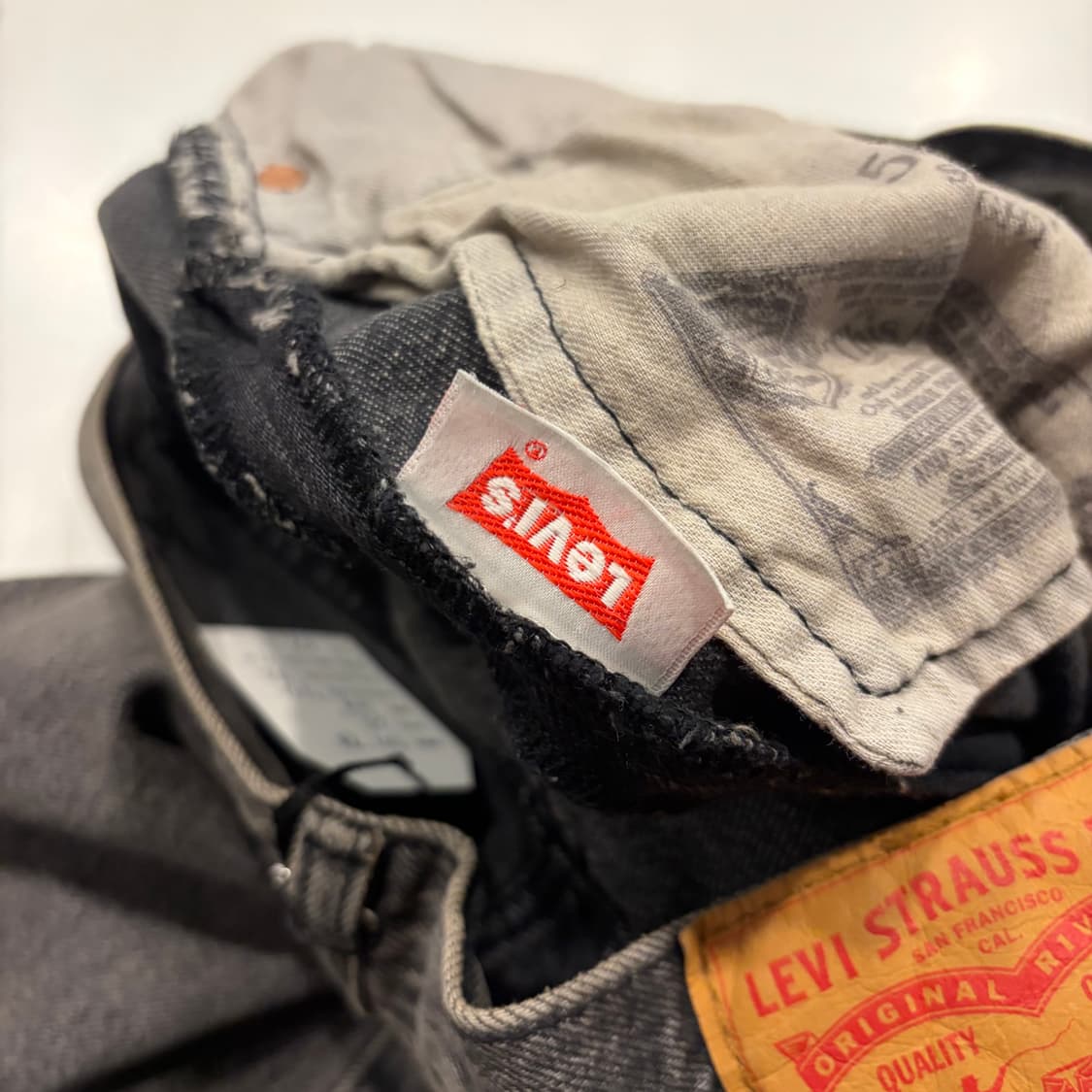 [32] 리바이스 501 93 그레이 데님 팬츠 청바지 D331 상품이미지8