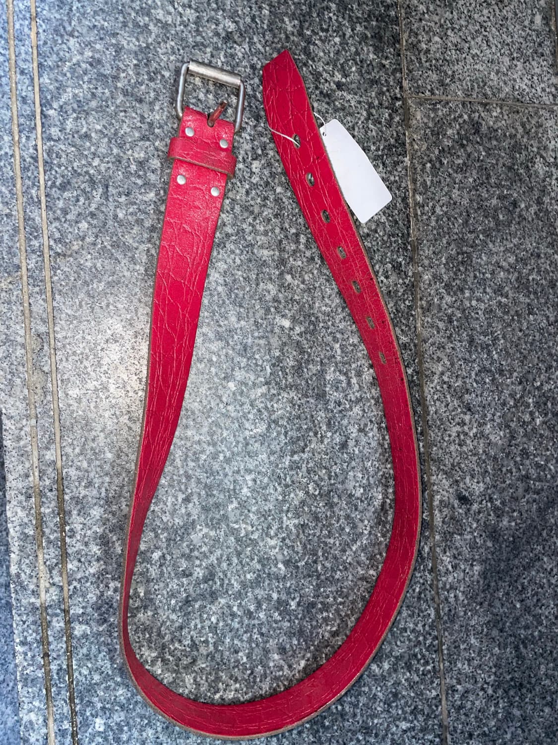 빈티지 펑크 리얼레더 벨트 상품이미지4