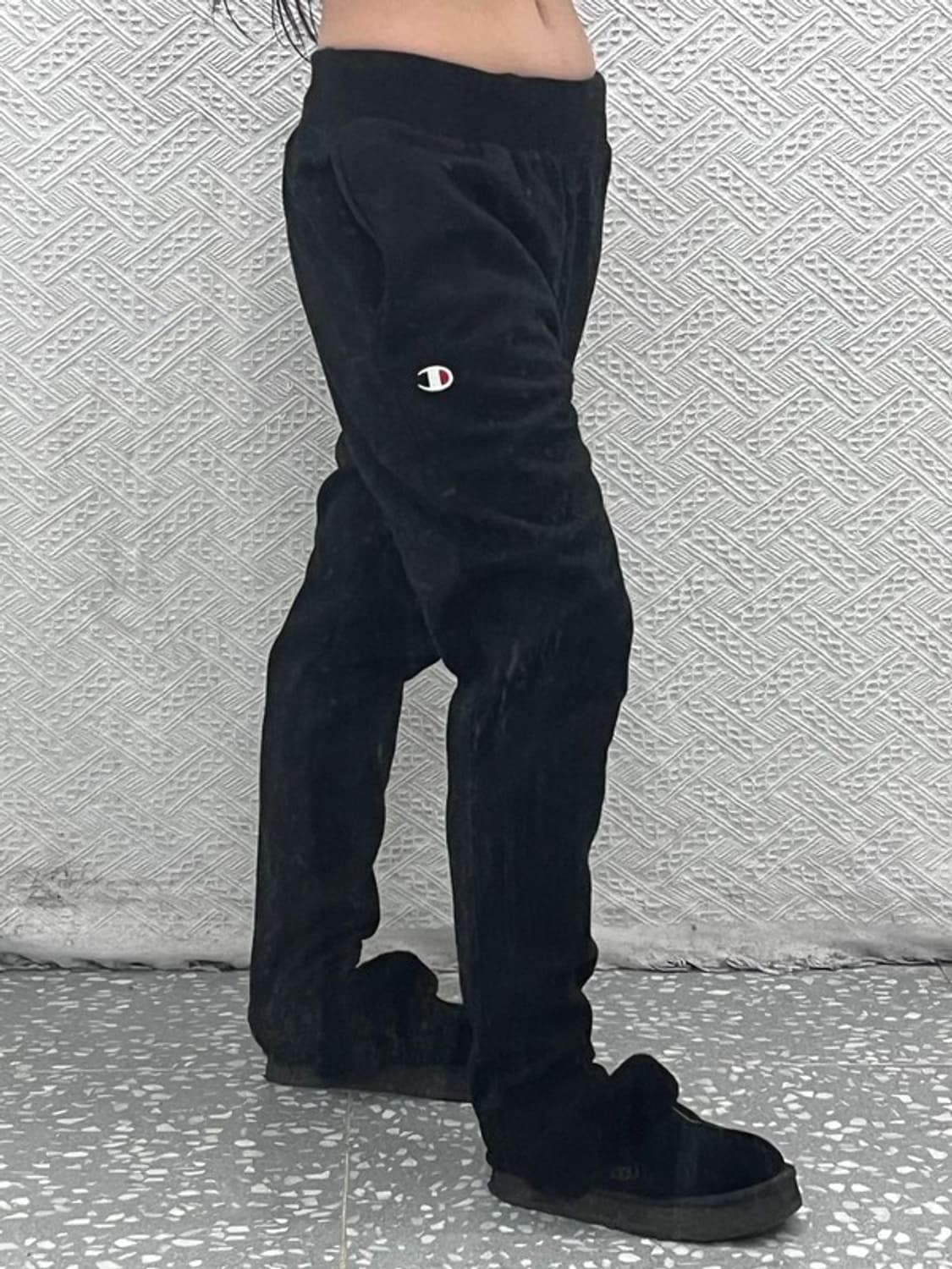 챔피언 리버스위브 자수로고 기모 조거 스웻팬츠  M C07192 상품이미지1