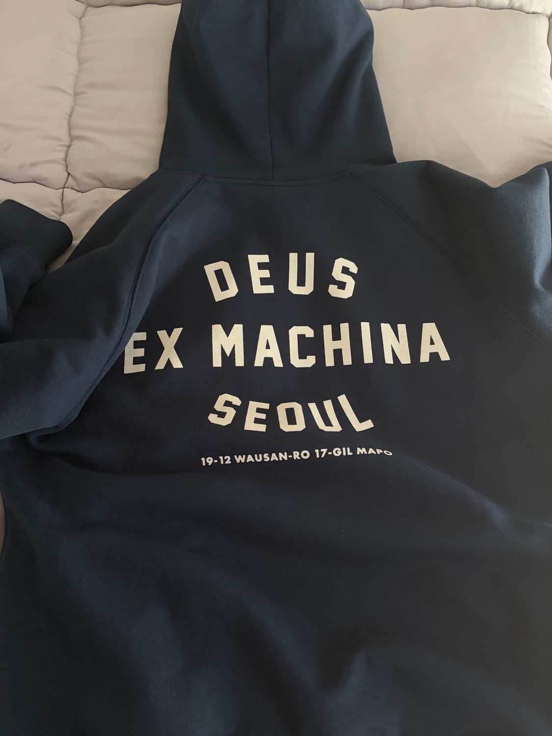 데우스 후드 서울 네이비  상품이미지2