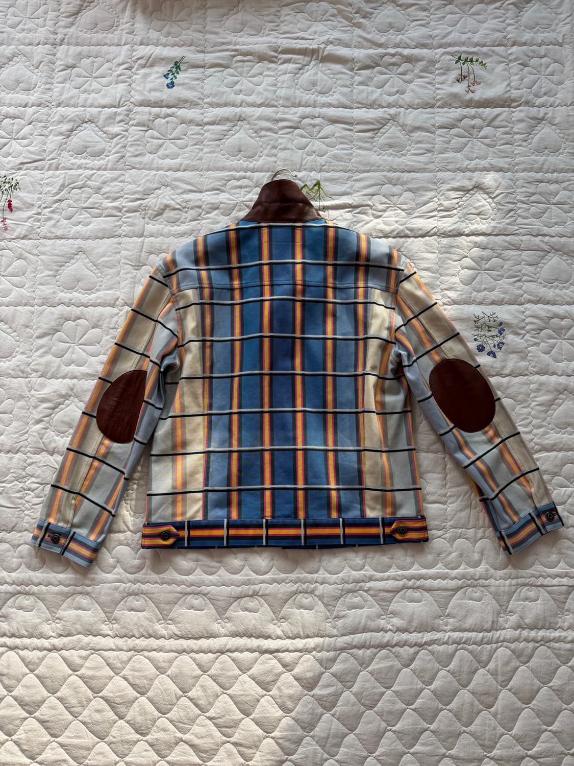 JW 앤더슨 송아지가죽레더 디테일 자켓 made in italy🇮🇹 상품이미지3