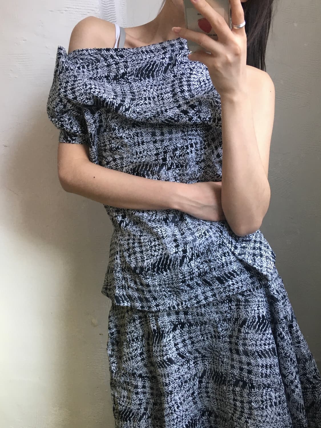 Vivienne 비비안웨스트우드 앵글로매니아 체크 슬리브 셋업 상품이미지2