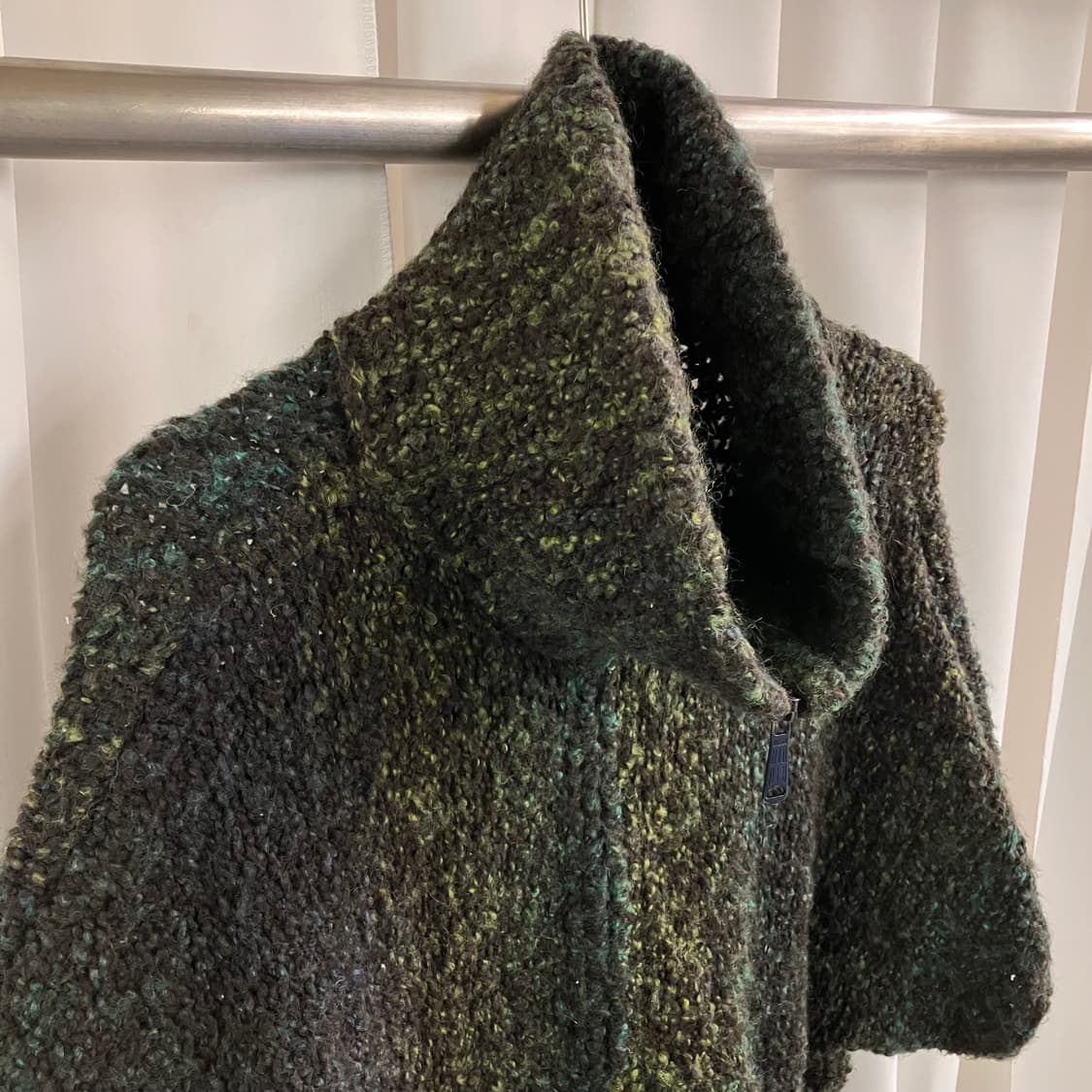 디젤 하프 슬리브 니트 집업 XS 상품이미지4