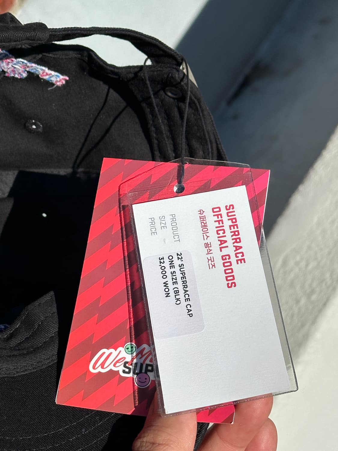 (새상품) [M-L] 슈퍼레이스 로고 볼캡 모자 상품이미지8