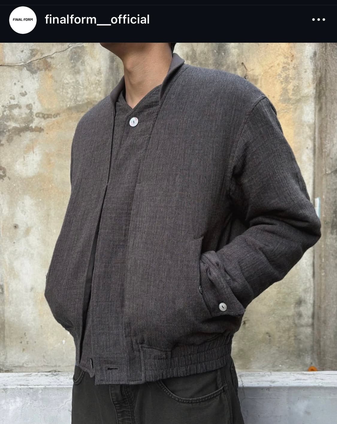 Finalform 002 bomber 상품이미지3