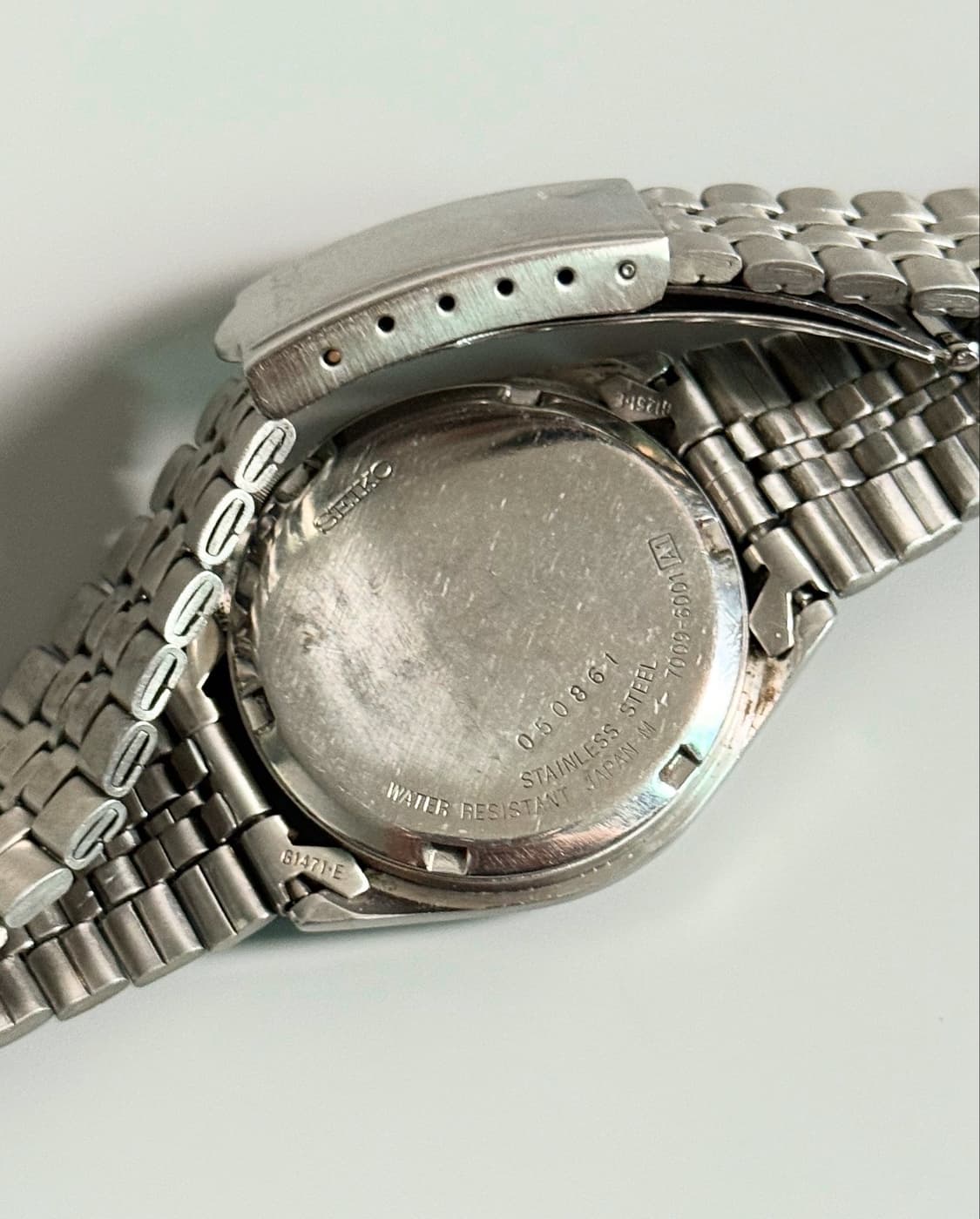 vintage SEIKO 5 Automatic metal watch 상품이미지5