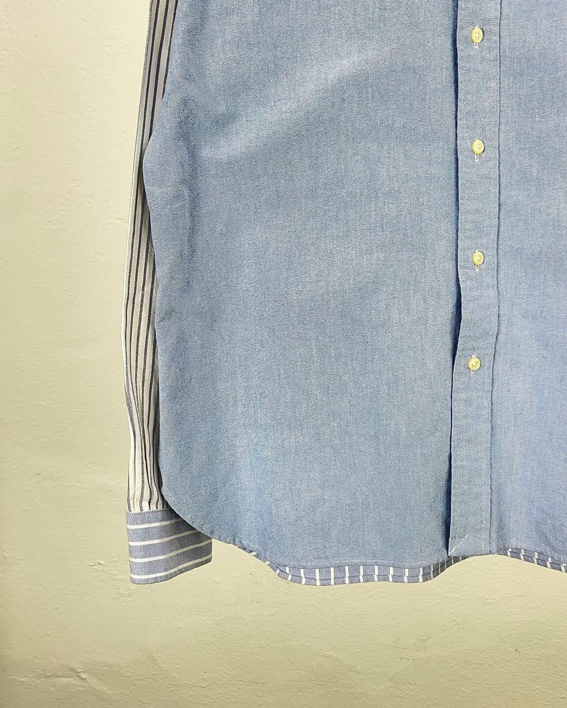 랄프로렌 스트라이프 투톤 옥스포드 클래식 핏 셔츠 상품이미지4