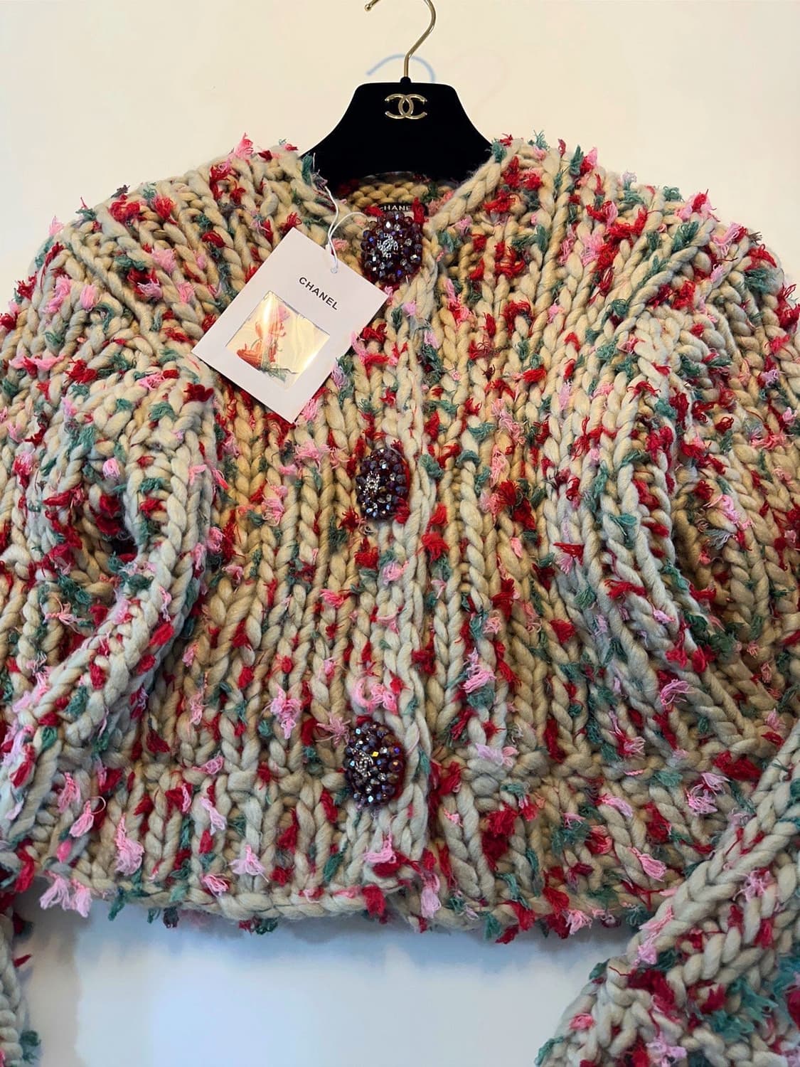 (새상품)샤넬가디건 상품이미지8