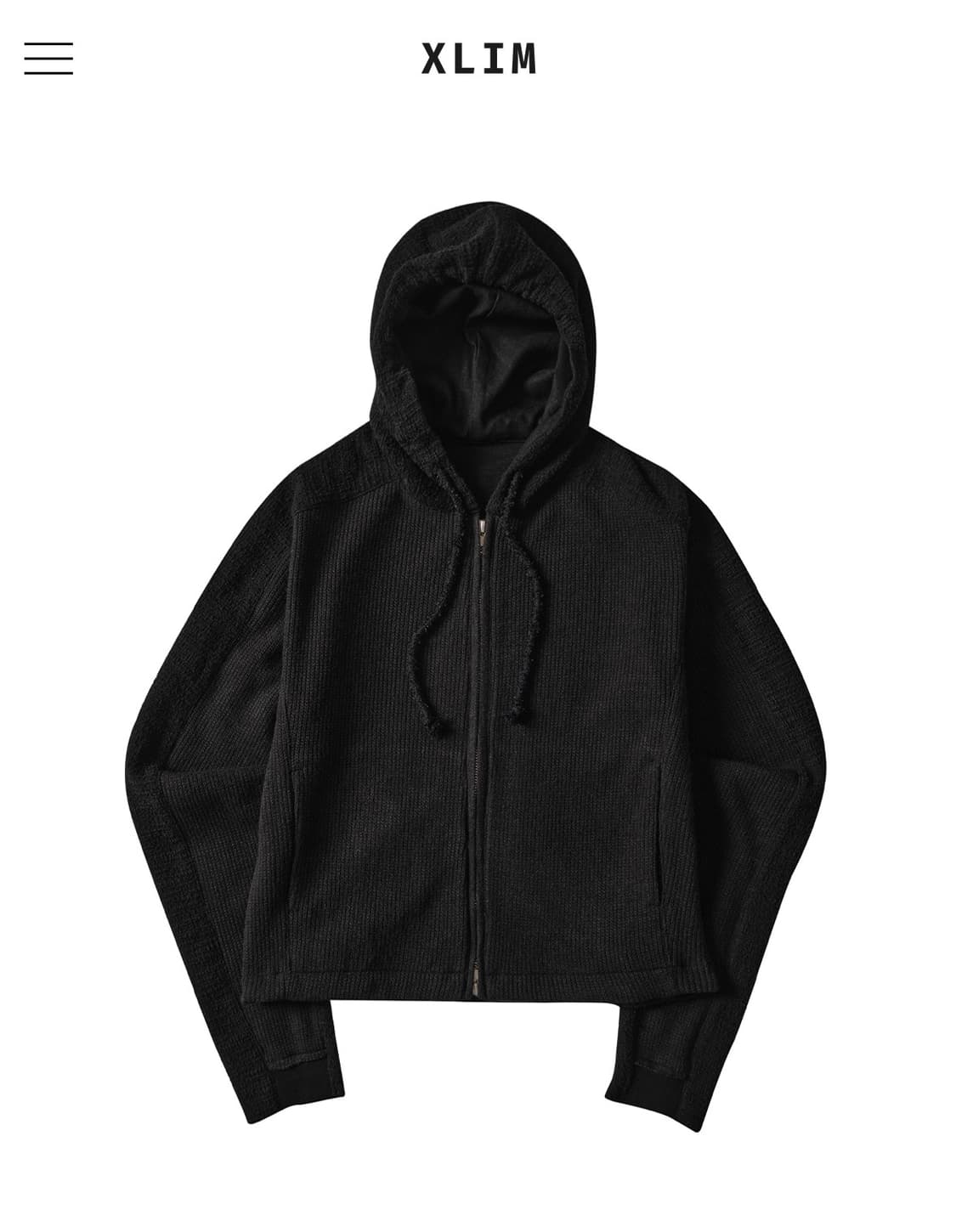 엑슬림 EP.7 WOMEN 01 HOODIE ZIP UP 상품이미지1