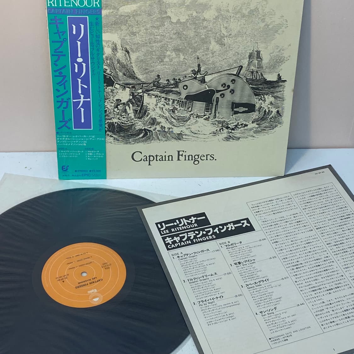 (LP) Lee Ritenour - Captain Fingers 상품이미지3