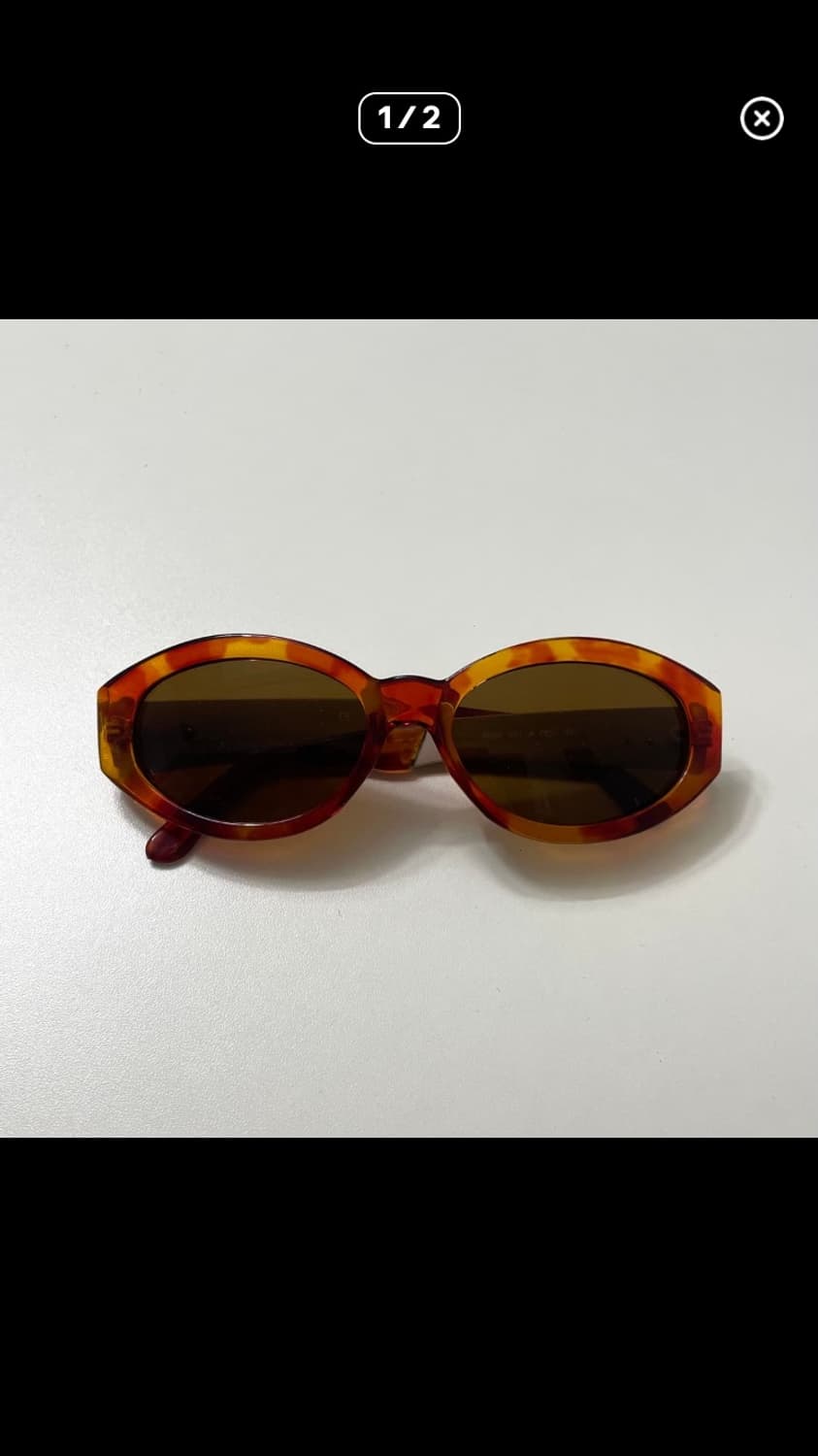 베르사체 빈티지 틴트 선글라스 아이웨어 상품이미지1