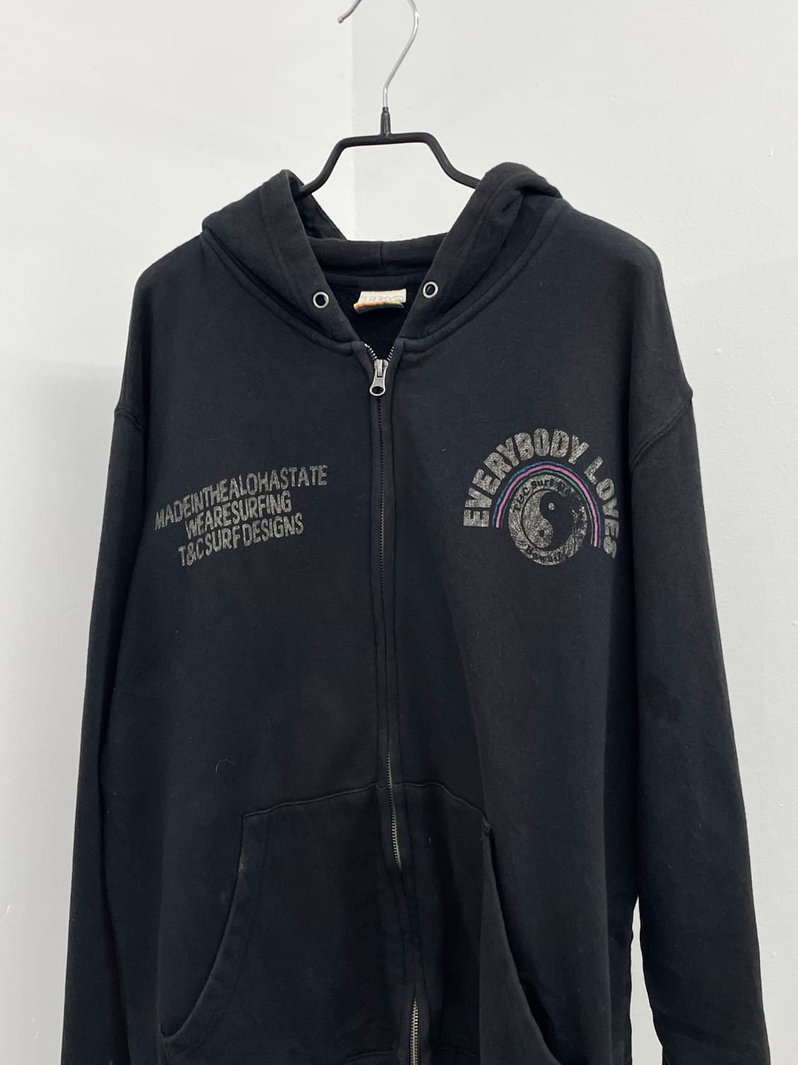 T&C surf 음양 레터링 후드집업  상품이미지6