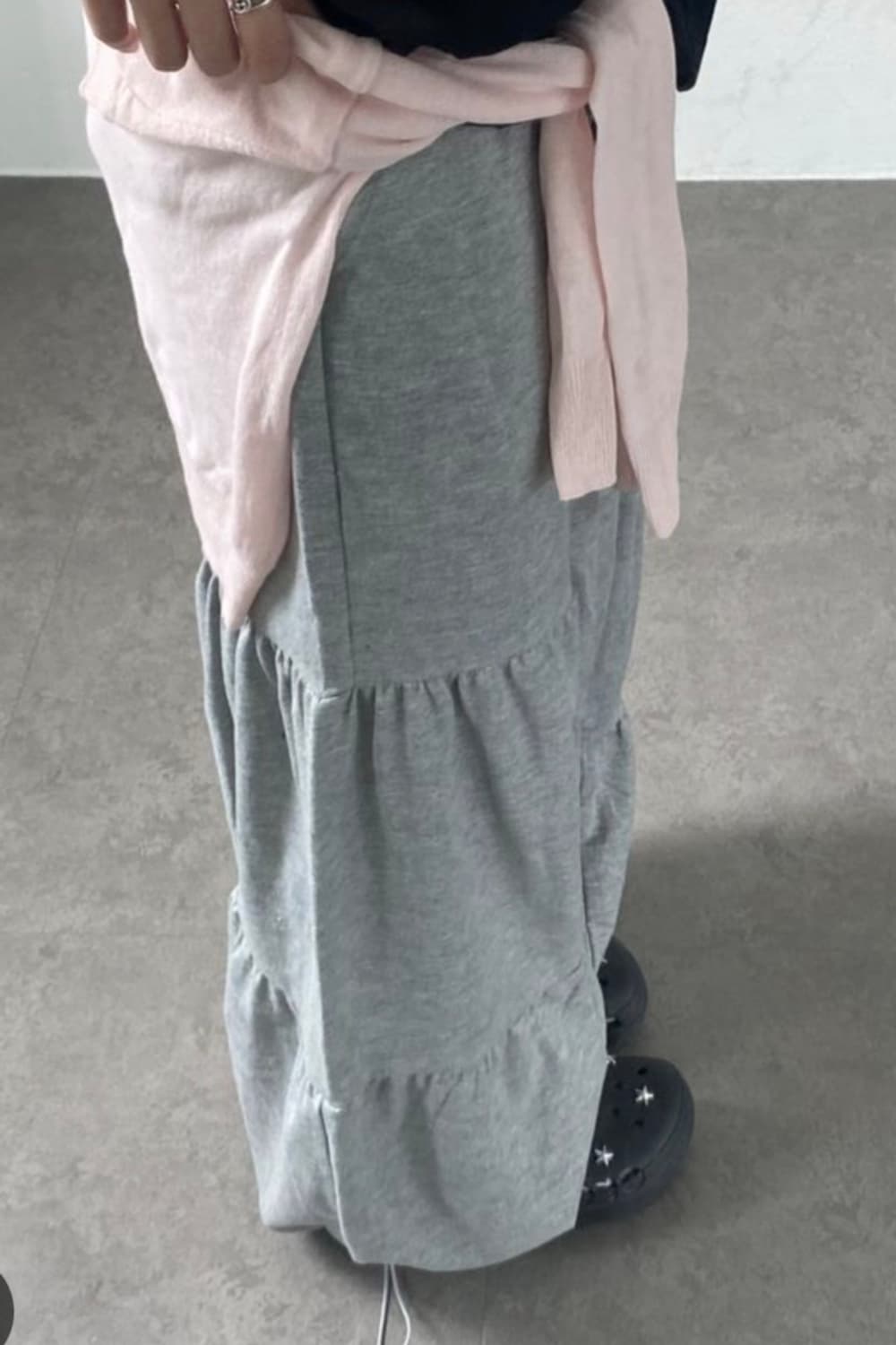 셔링 와이드 밴딩 벌룬 팬츠 상품이미지2