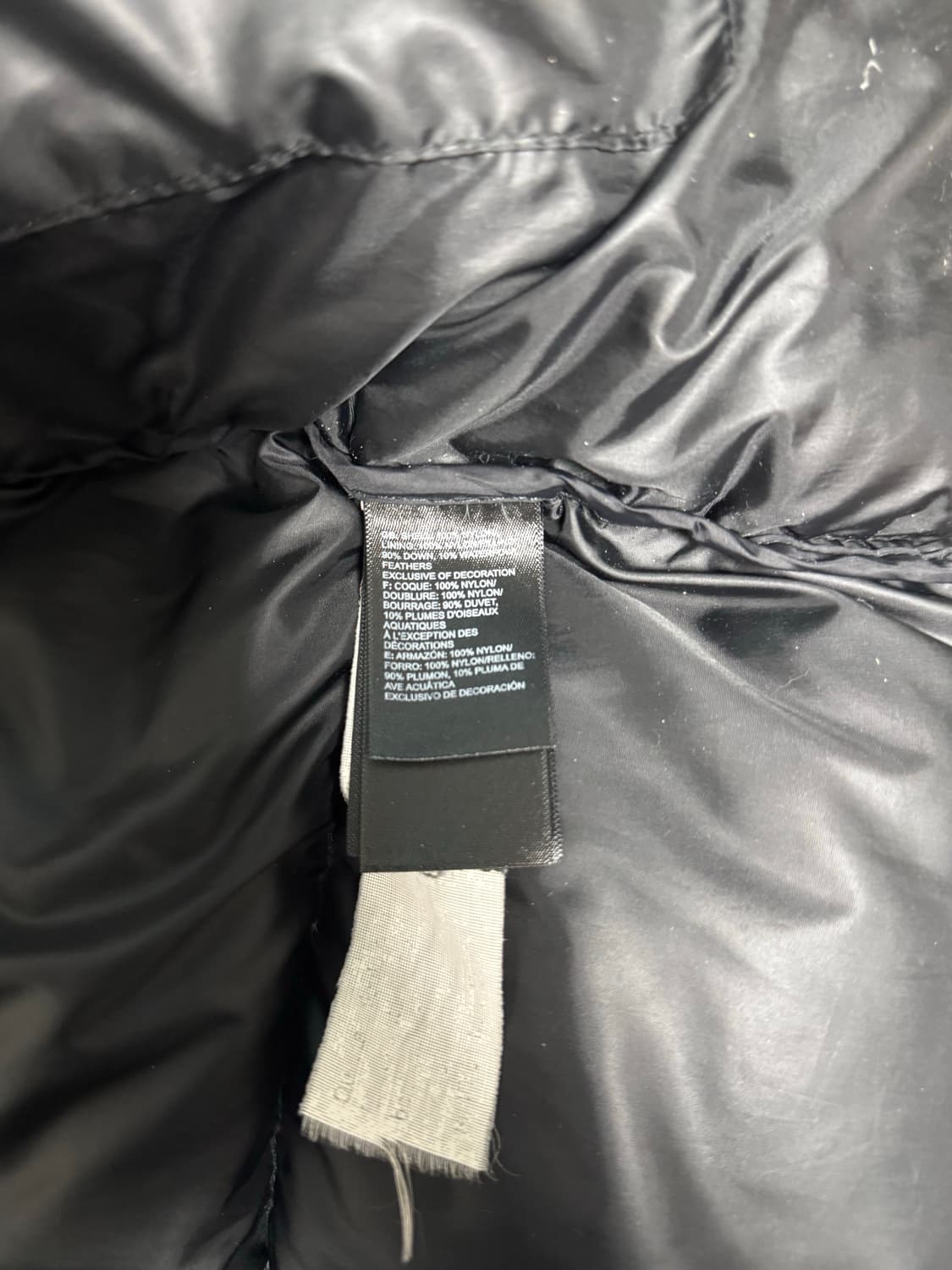 (XL) 해외판 700 노스페이스 눕시 1996 패딩 블랙 상품이미지3