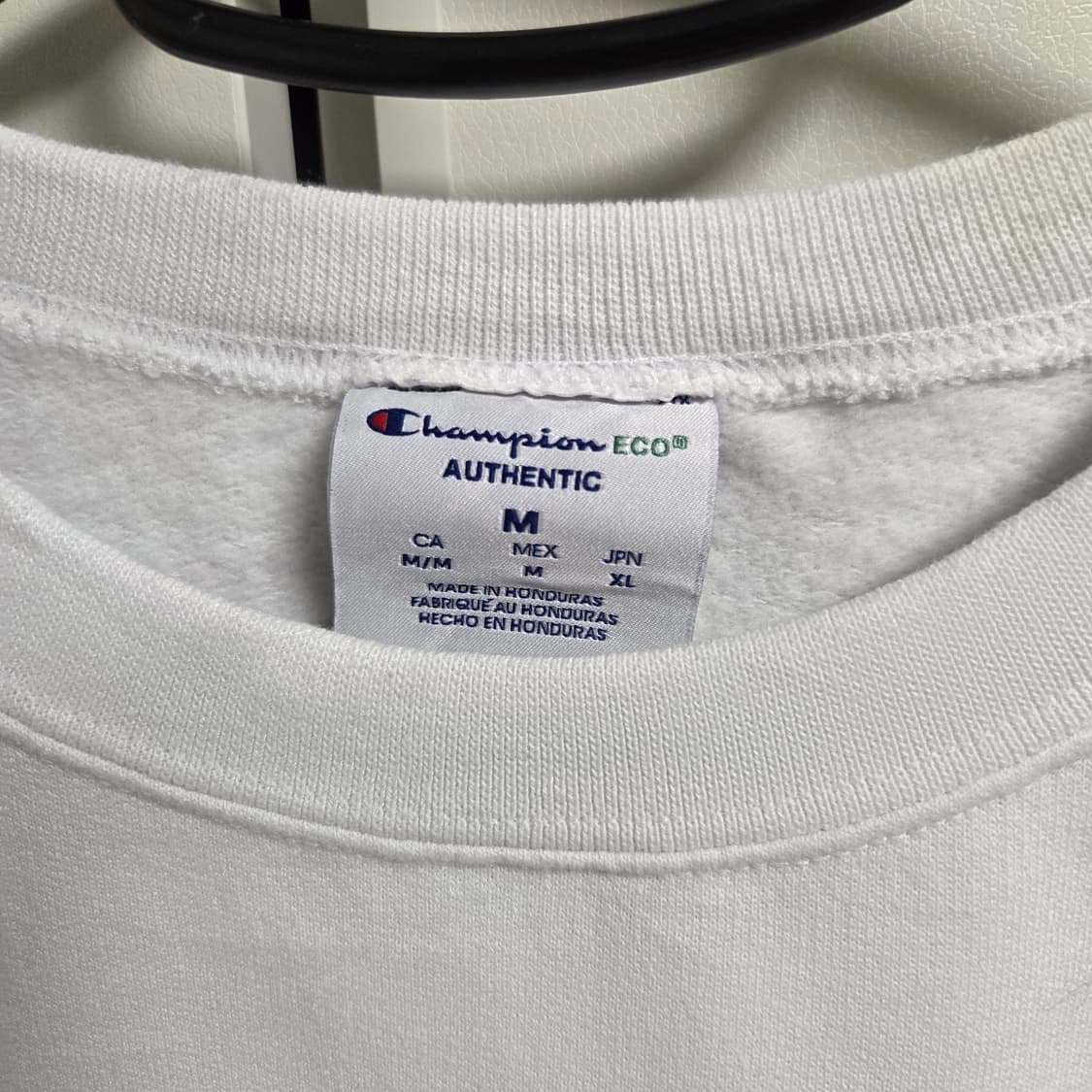 Champion 챔피온 화이트 맨투맨 L(100) 상품이미지5