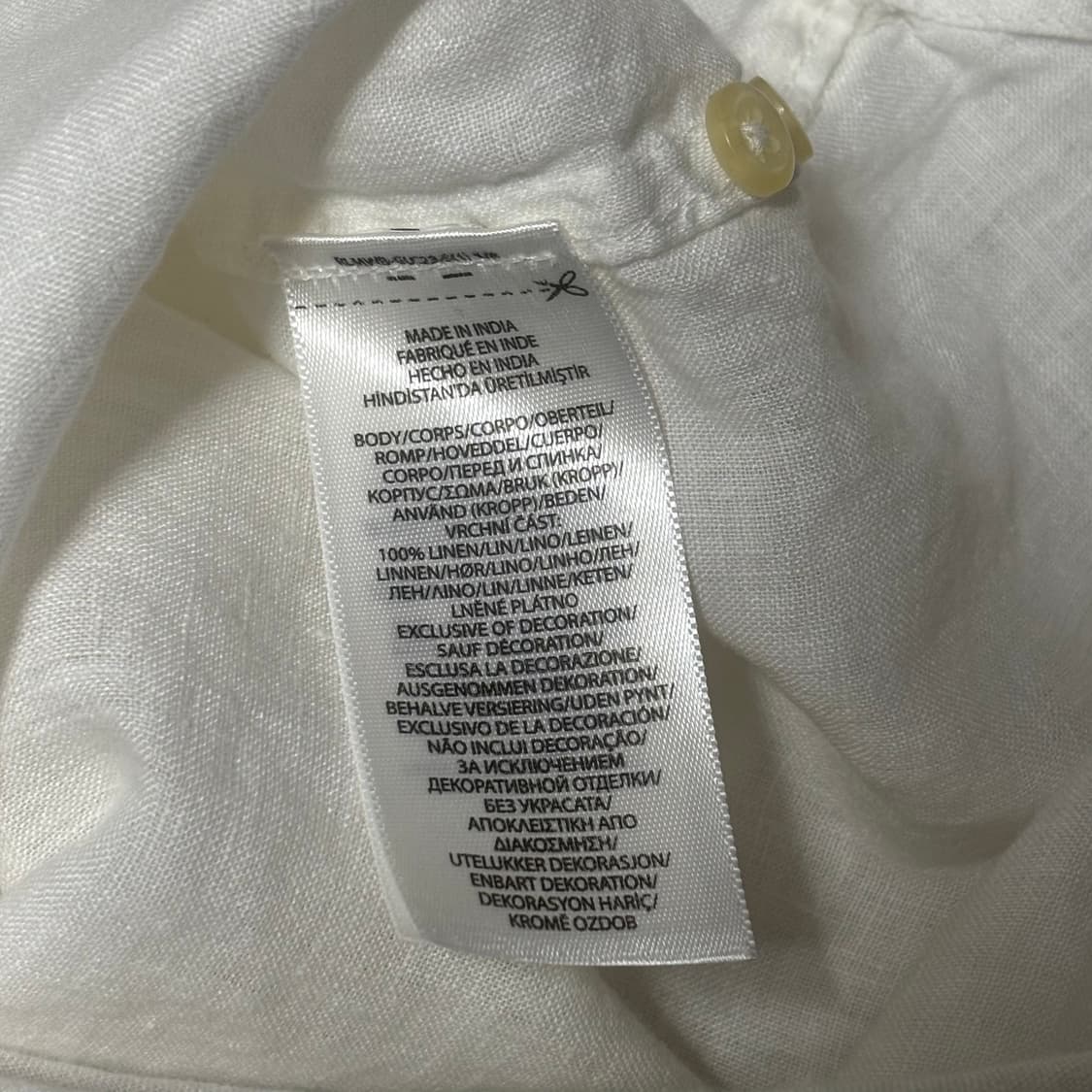 S 폴로랄프로렌 클래식핏 린넨 셔츠 상품이미지5