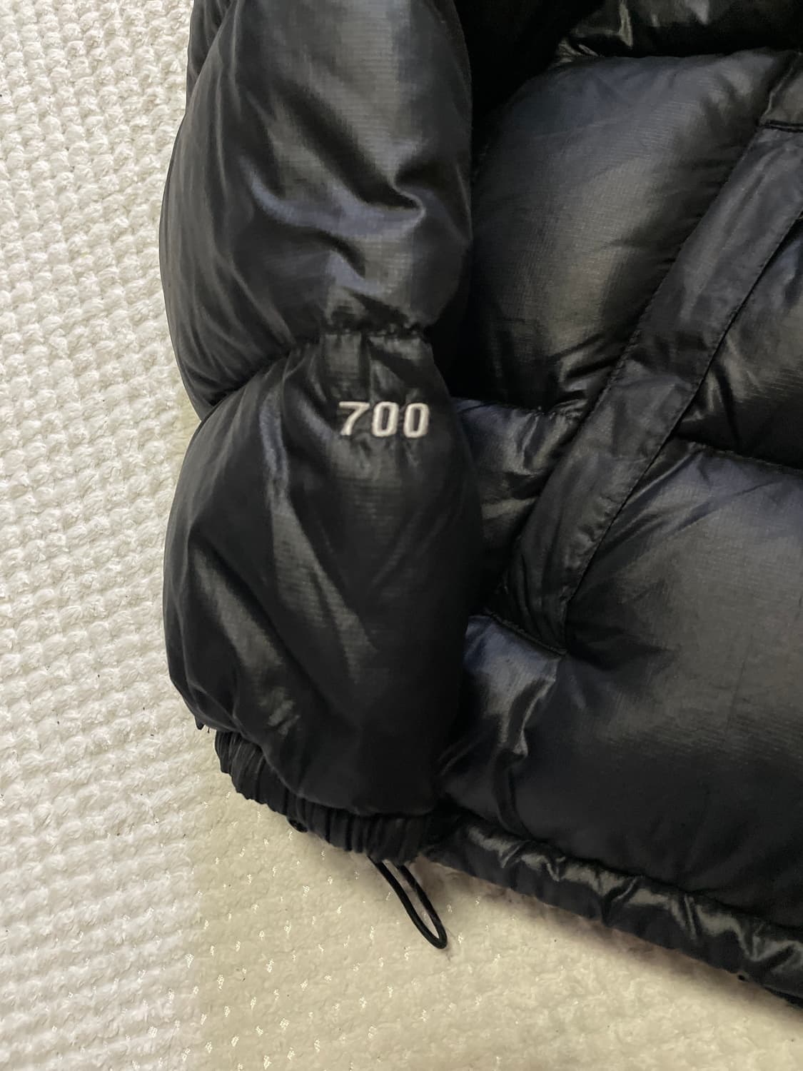 NORTH FACE 노스페이스 눕시700 패딩 자켓 블랙(클리닝O) 상품이미지7