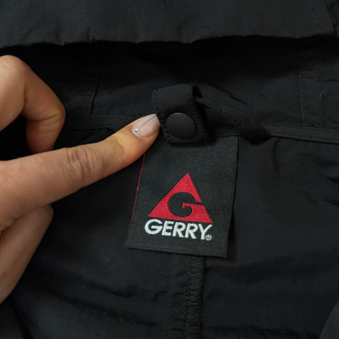 GERRY 제리 블랙 바람막이 자켓 XL 상품이미지5