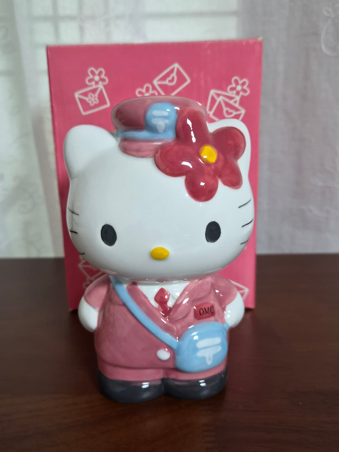 03년 고전 헬로키티 우체국 콜라보 저금통 상품이미지1