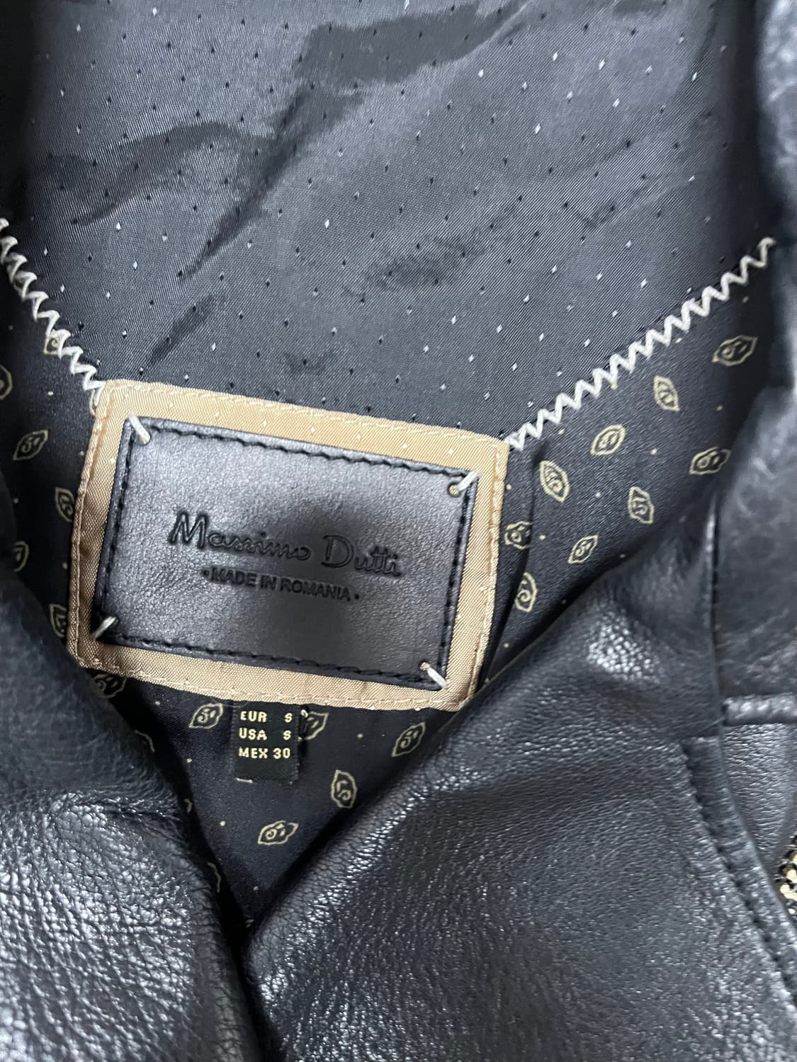 마시모두띠 양가죽 라이더 자켓  상품이미지3