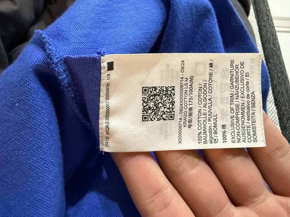 아크테릭스 롱슬리브 M 상품이미지5