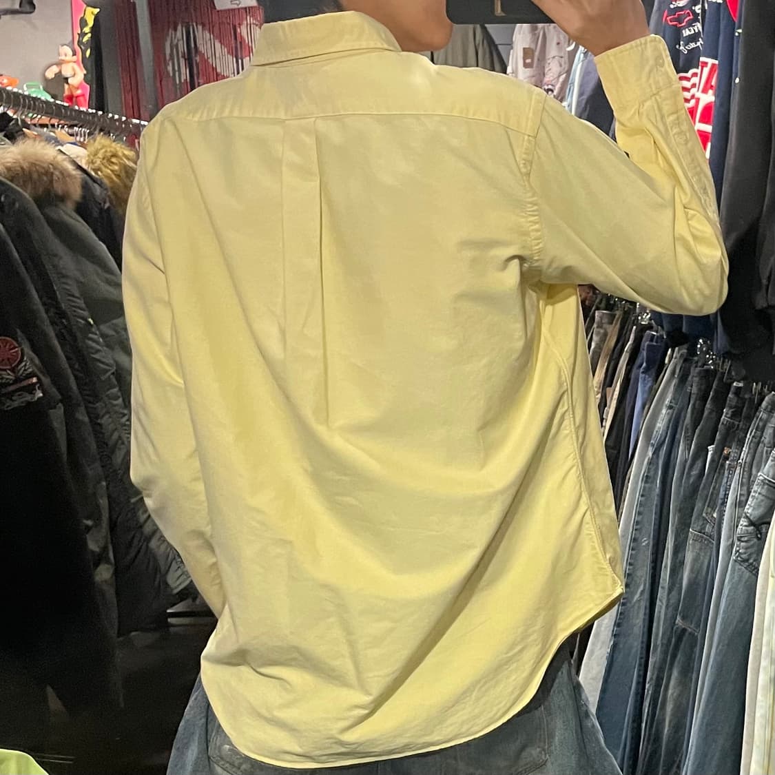 [IM] polo 폴로 옐로우 긴팔셔츠 상품이미지6