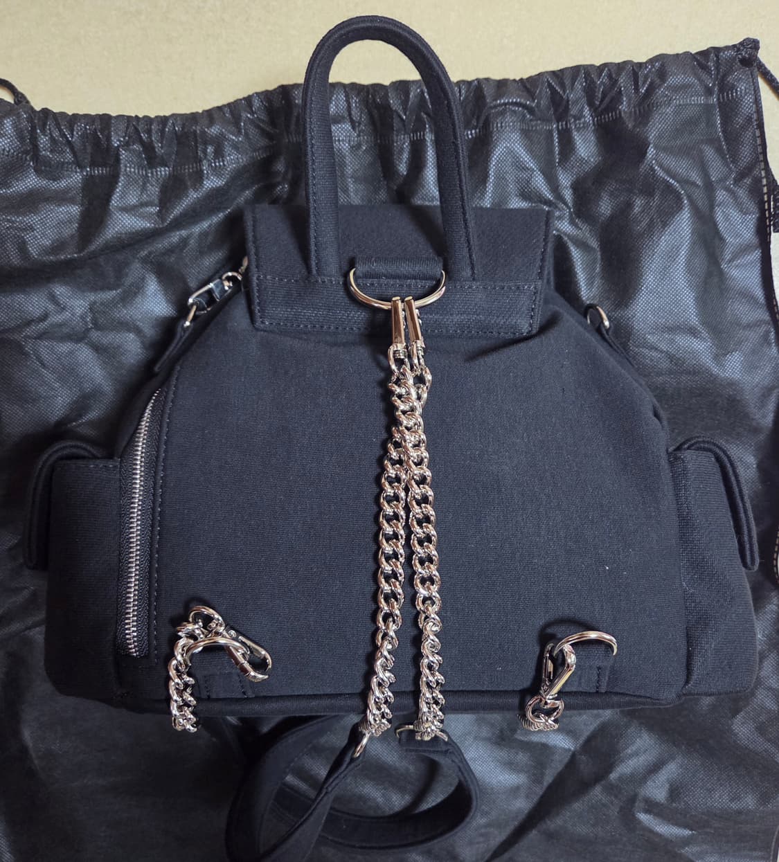 켈리즈 업사이클링 백 가방 크로플 백팩 상품이미지2