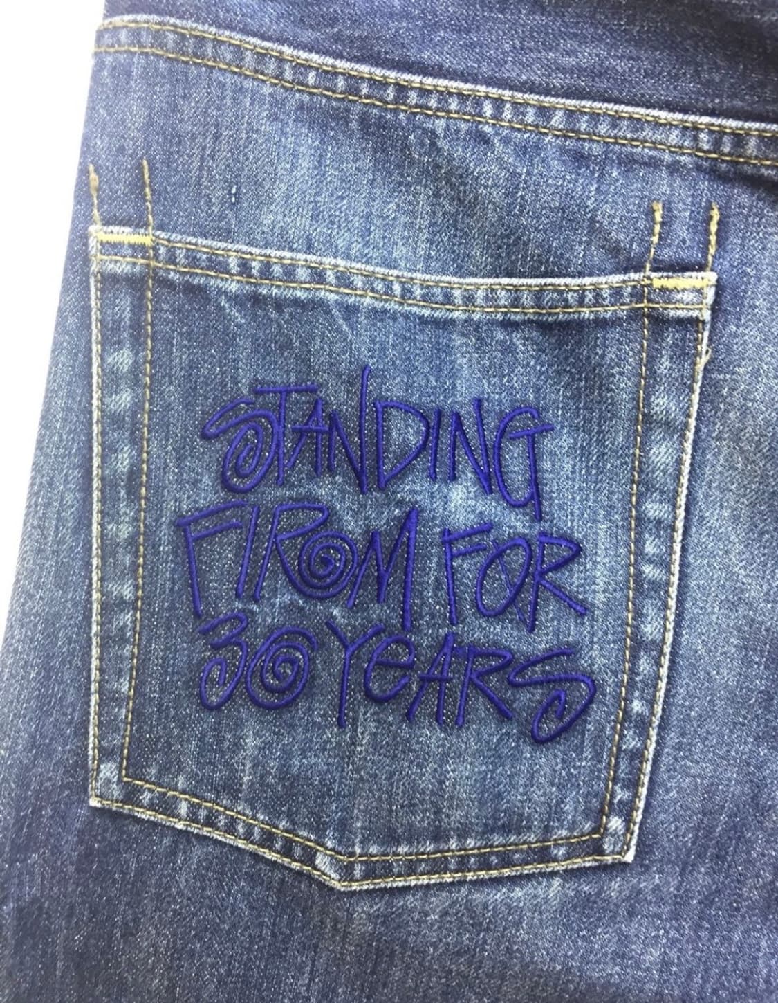 XXX 스투시 30주년 데님 상품이미지1
