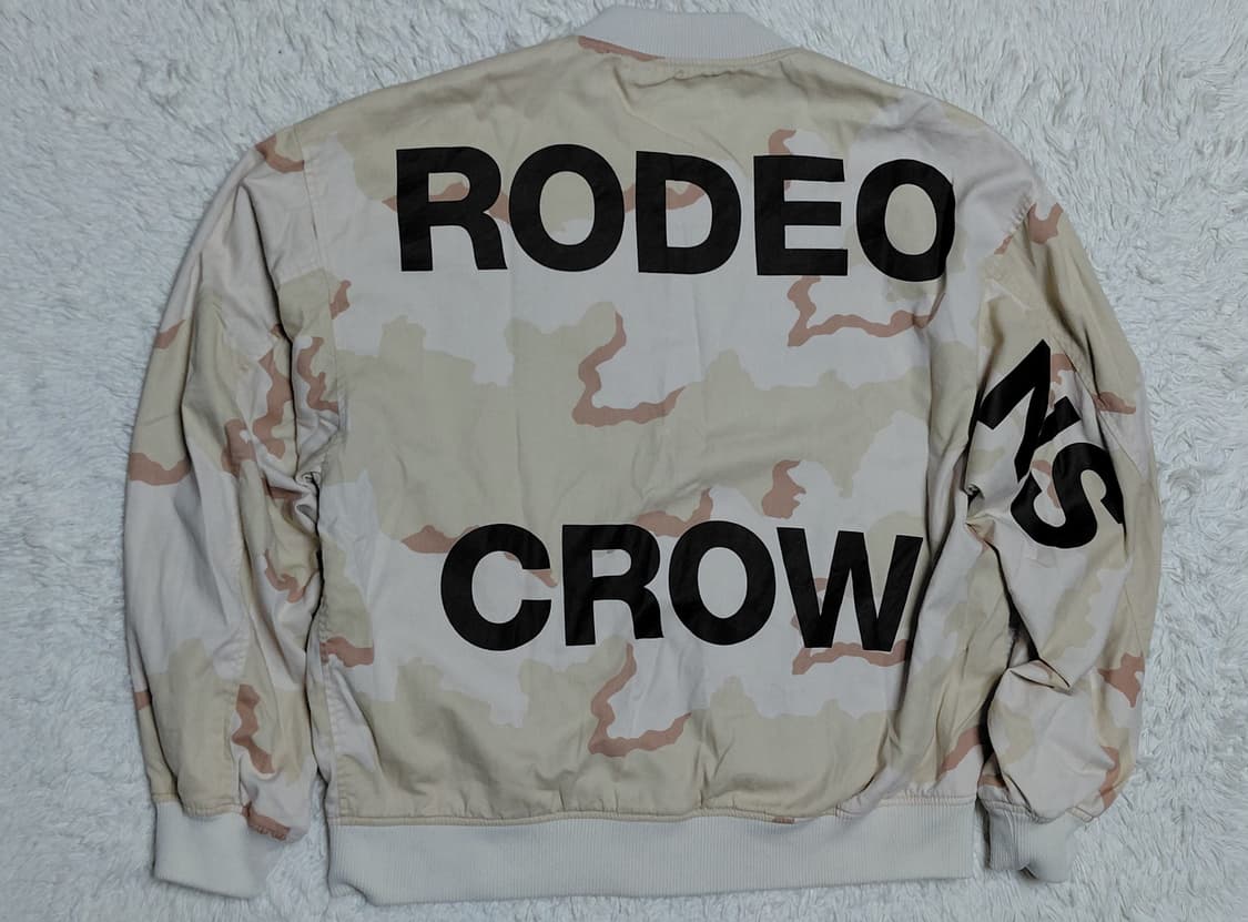 RODEO CROWNS 카모 봄버 자켓 L 상품이미지4
