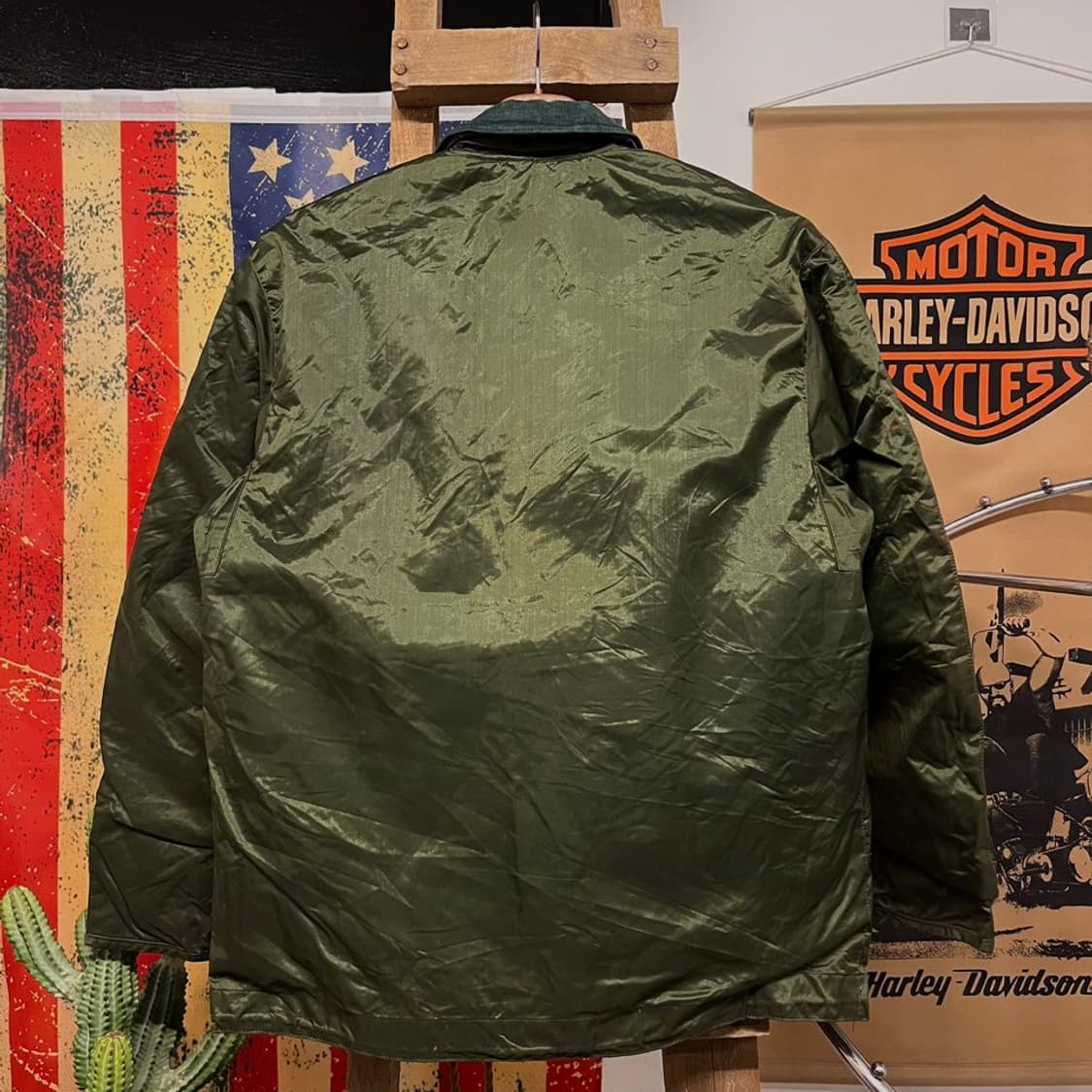 70s 알파 인더스트리 오리지널 미해군 임퍼머블 덱 자켓 N000 상품이미지2