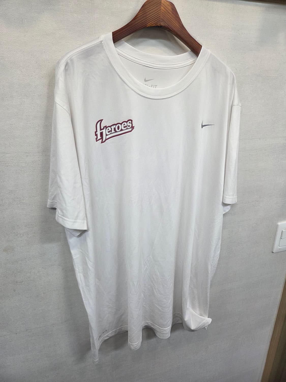 나이키 빅사이즈 드라이핏 키움 히어로즈 기능성 반팔 xxxl 상품이미지6