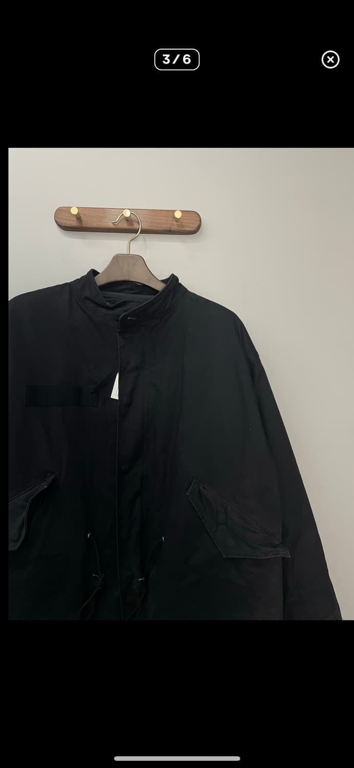 빈티지 블랙 피쉬테일 파카 A2913 상품이미지3