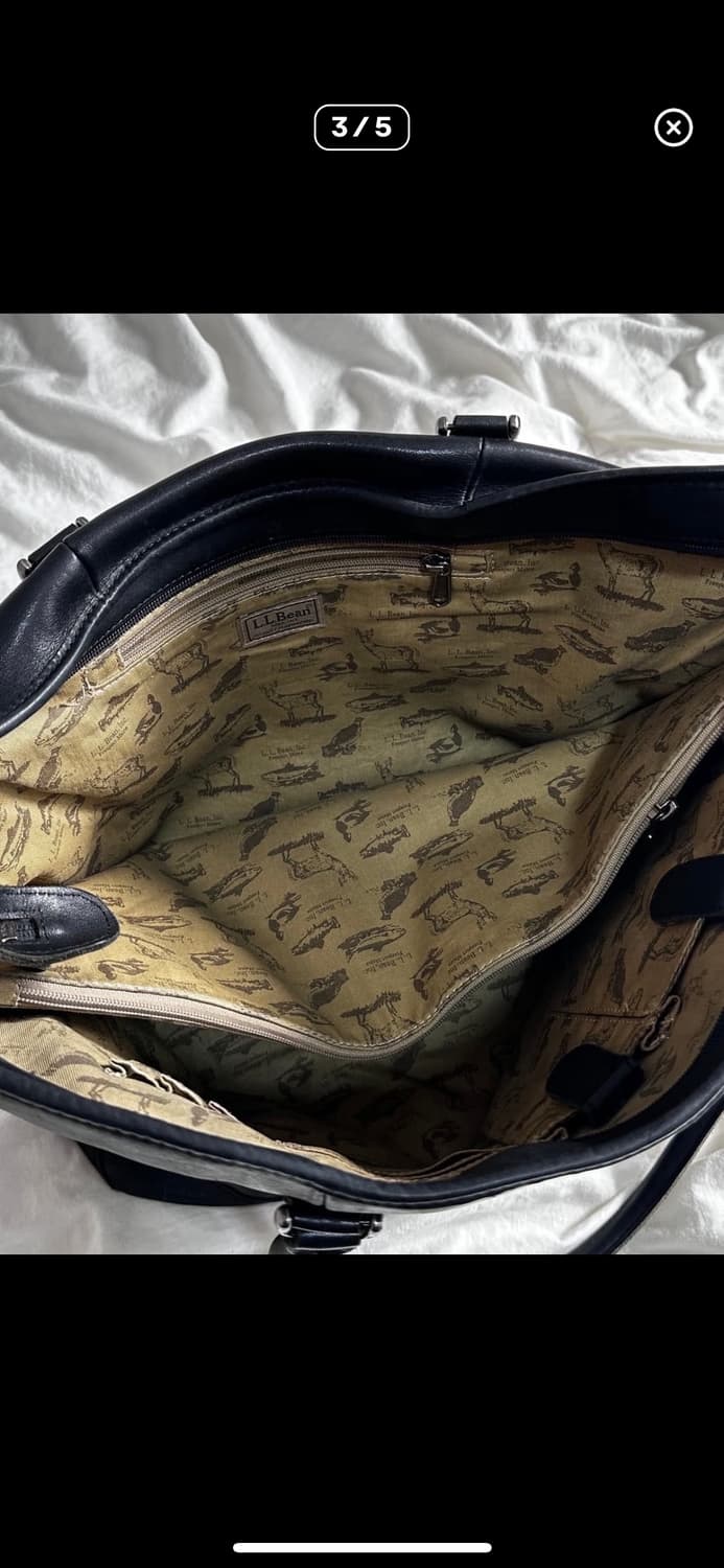 LL Bean 레더 도트백 상품이미지3