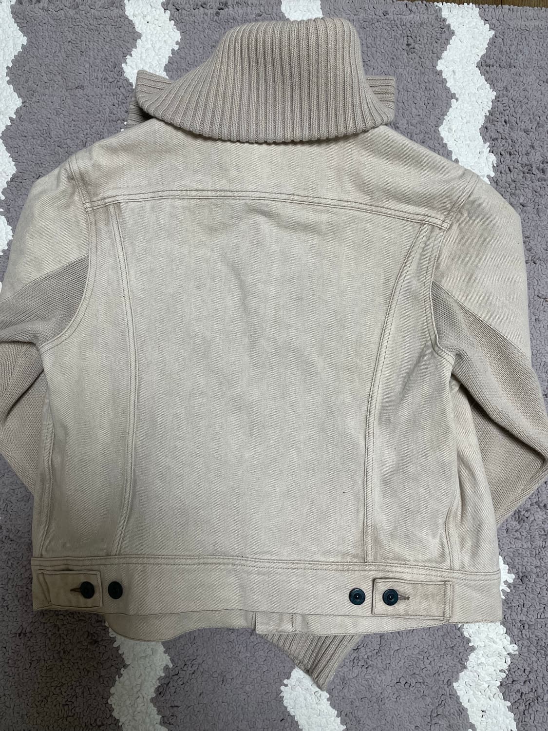 아워레가시 퓨즈 자켓 고스트 아틱 워시 데님 48 사이즈 상품이미지6