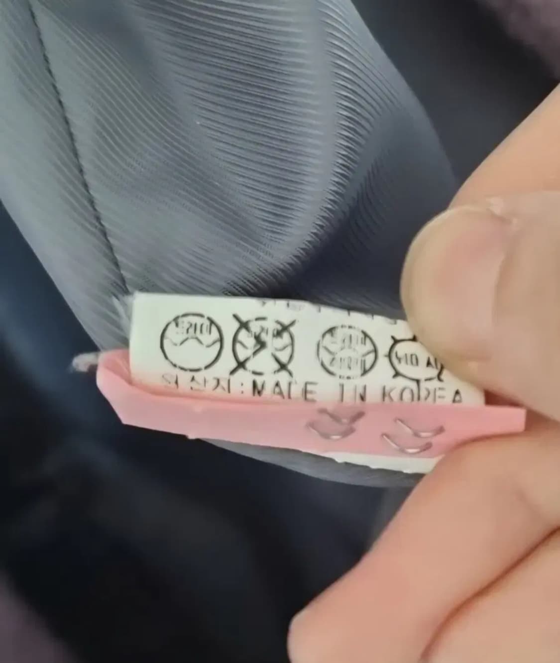 라벤더 울 알파카 코트 (세탁 완료) 상품이미지6