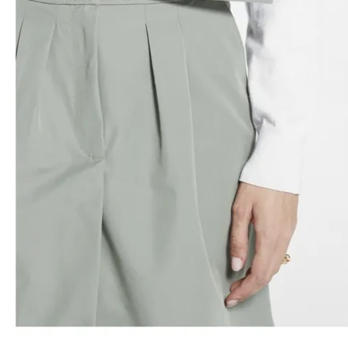 A.P.C 아페쎄 핀턱 코튼 미디스커트 상품이미지4