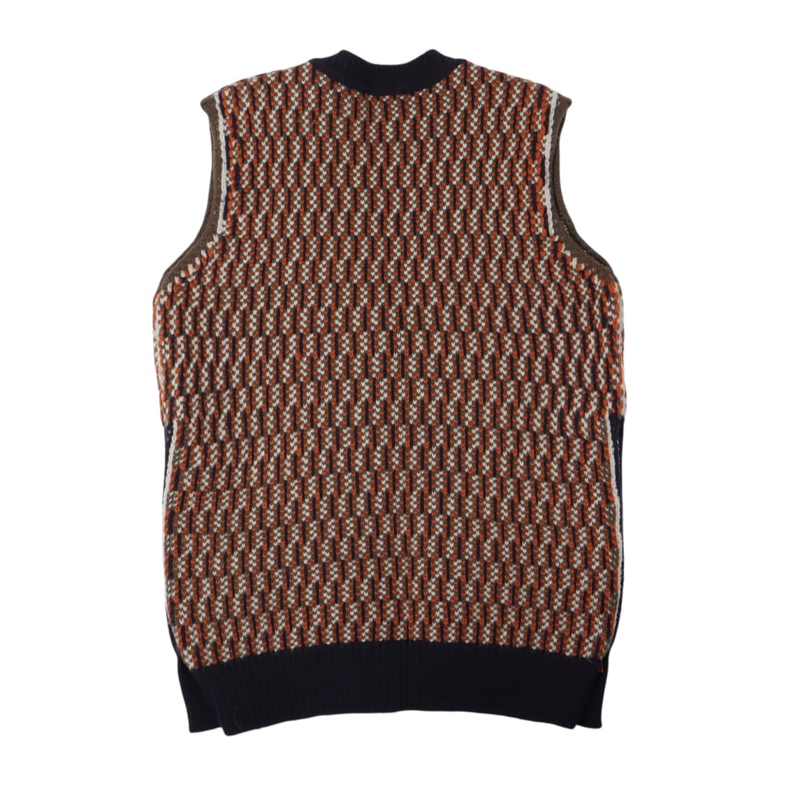 메종키츠네 울 케이블 니트 베스트 상품이미지5