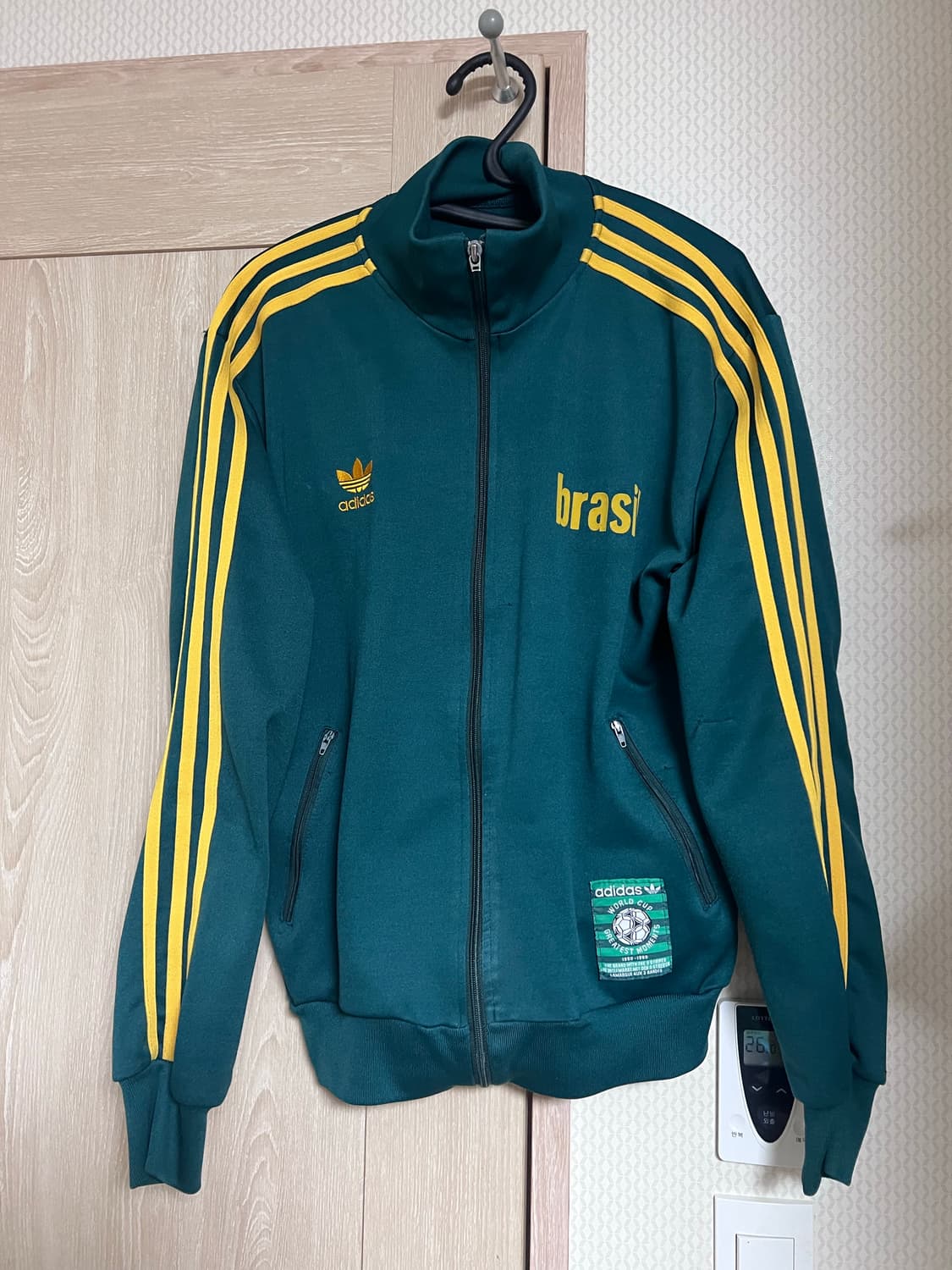 아디다스 올드스쿨 브라질 백로고 트랙탑 져지 상품이미지1