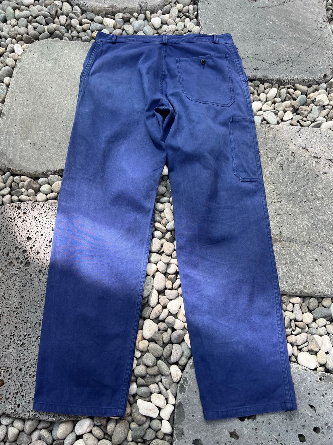 (33인치)OLD VINTAGE FADED BLUE 빈티지프렌치워크팬츠 상품이미지2