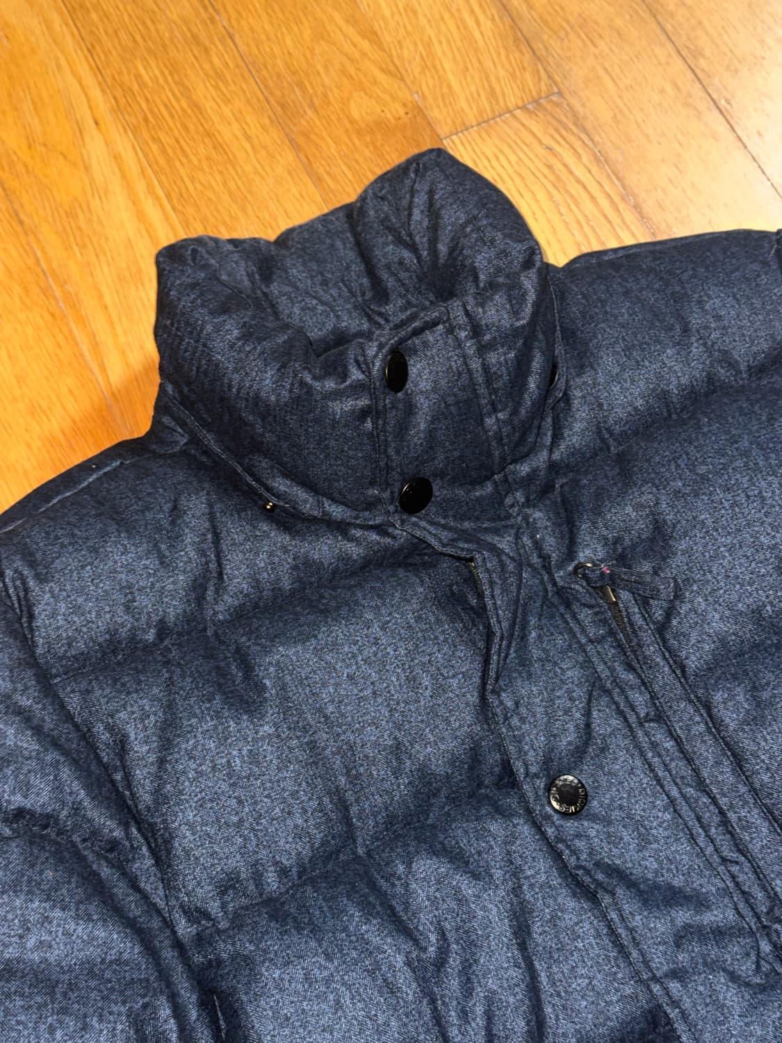 디키즈 폴리 퀼팅 패딩 자켓 네이비 M(95)  상품이미지2