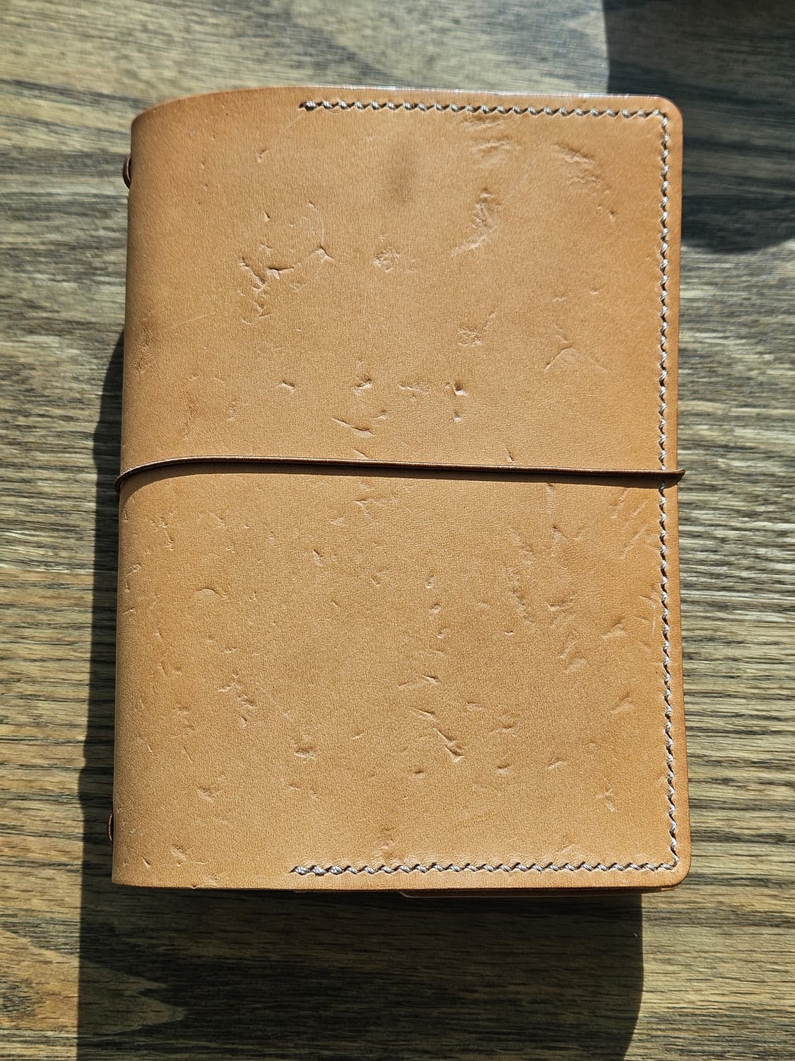 가죽 다이어리 커버/트라이폴드/미도리, 히비노, 호보니치호환 가능 상품이미지1