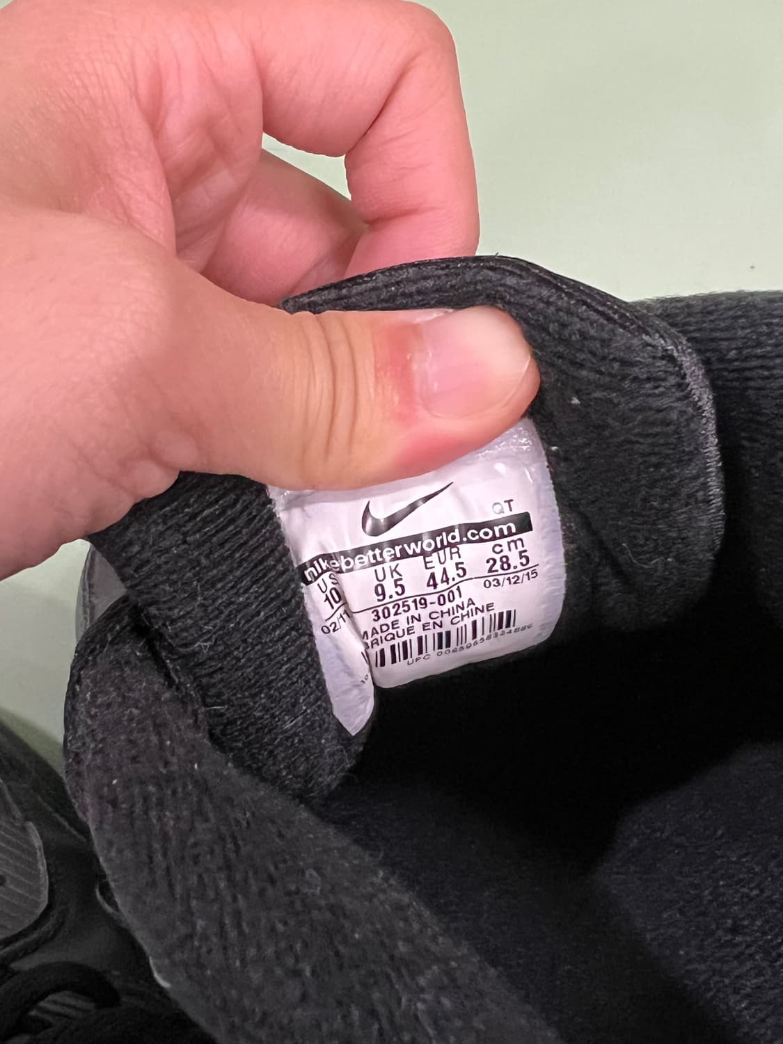 나이키 에어맥스 90 트리플 블랙 상품이미지3