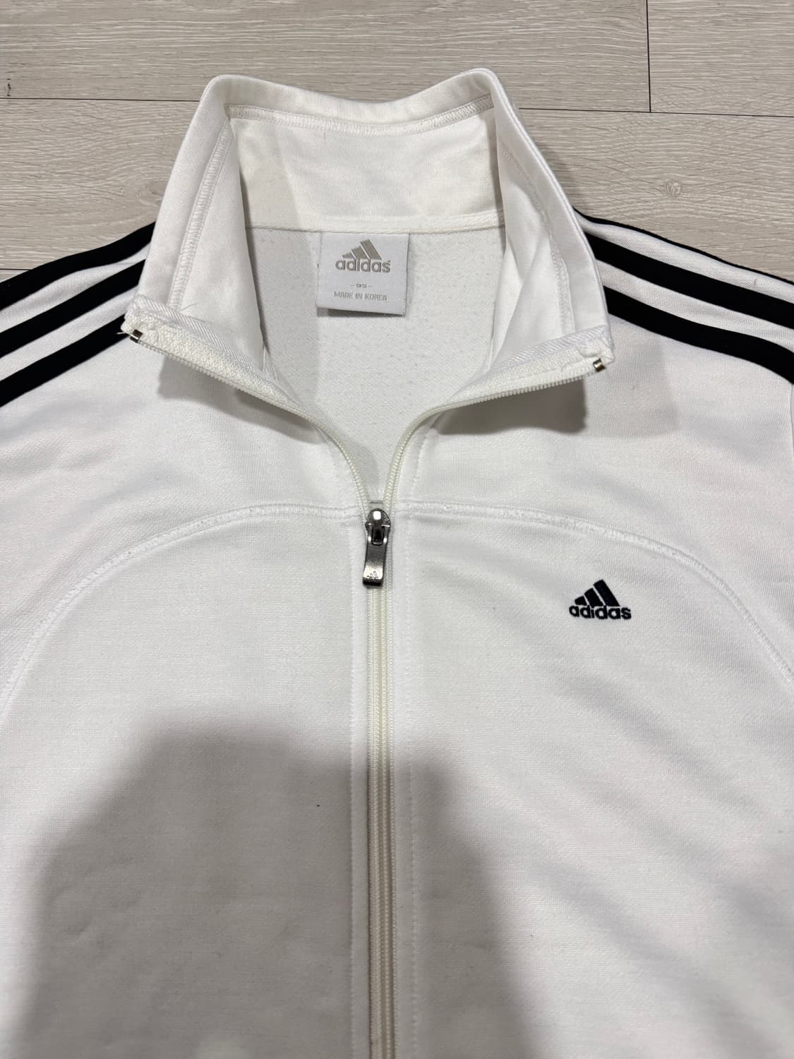 아디다스 화이트 삼선 트랙탑 져지 95 상품이미지2