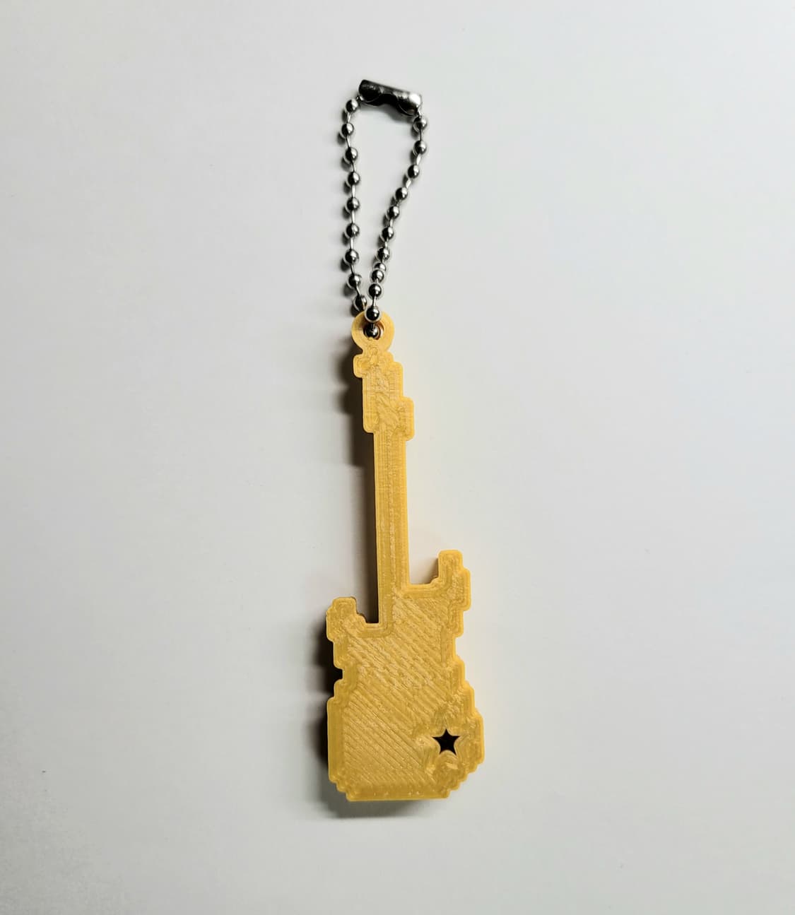 일렉기타 8비트 키링 키체인 상품이미지3