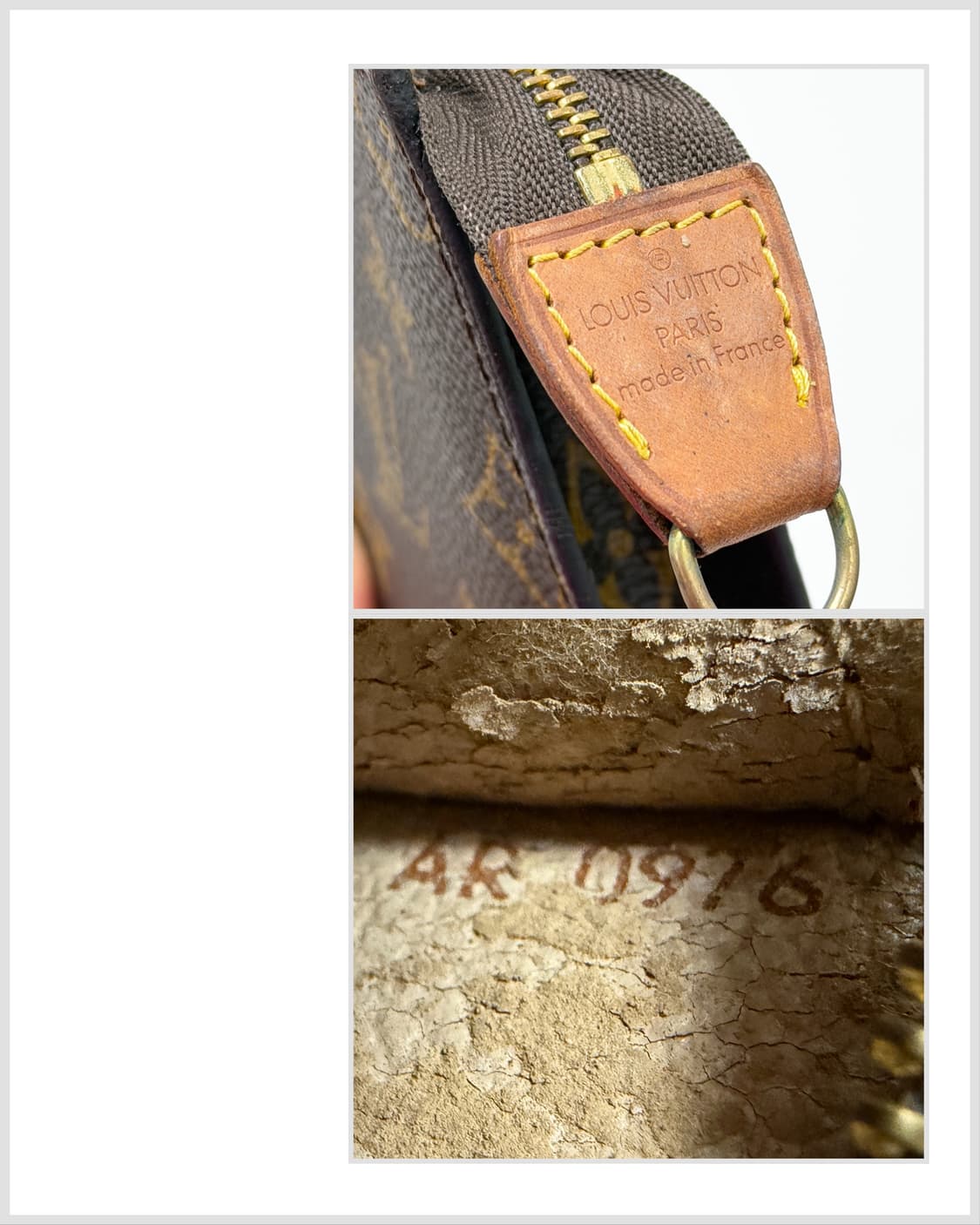 루이비통 모노그램 빈티지 파우치 상품이미지8