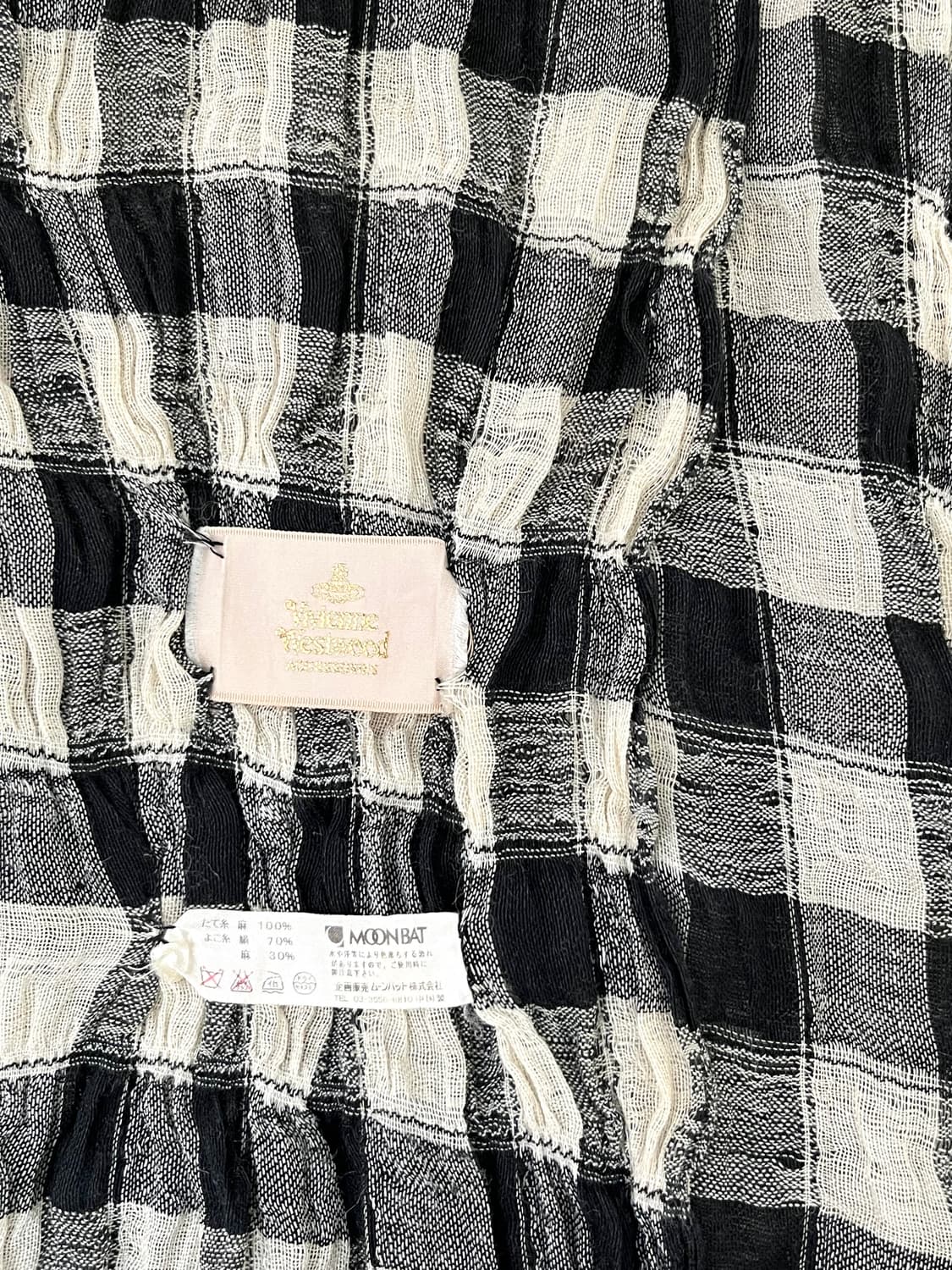 Vivienne westwood 멀티체크 머플러 상품이미지4