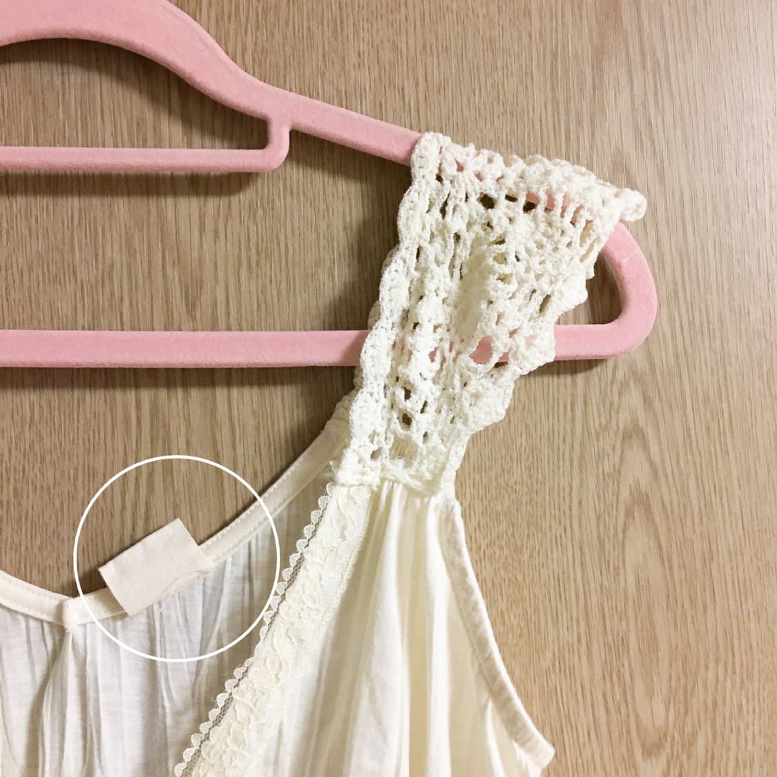 페어리 바닐라 천사핏 플리츠 슬리브리스 상품이미지4