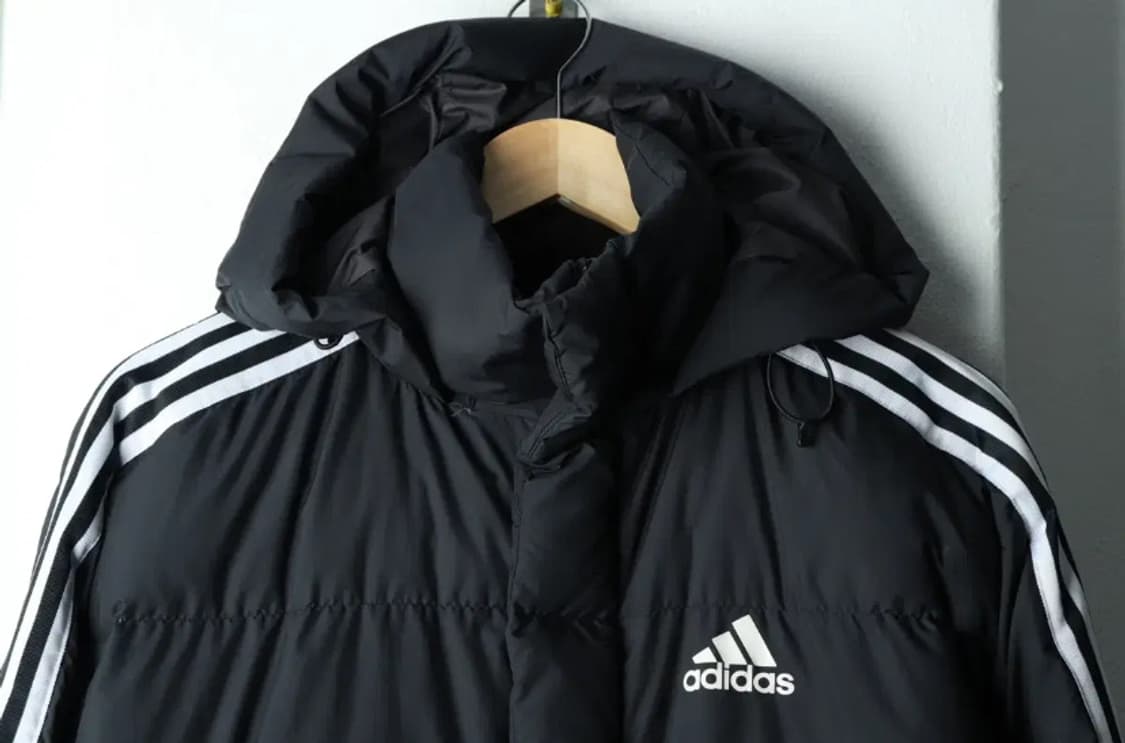 (상태 좋음) 아디다스 3선 오리털 숏패딩 상품이미지2